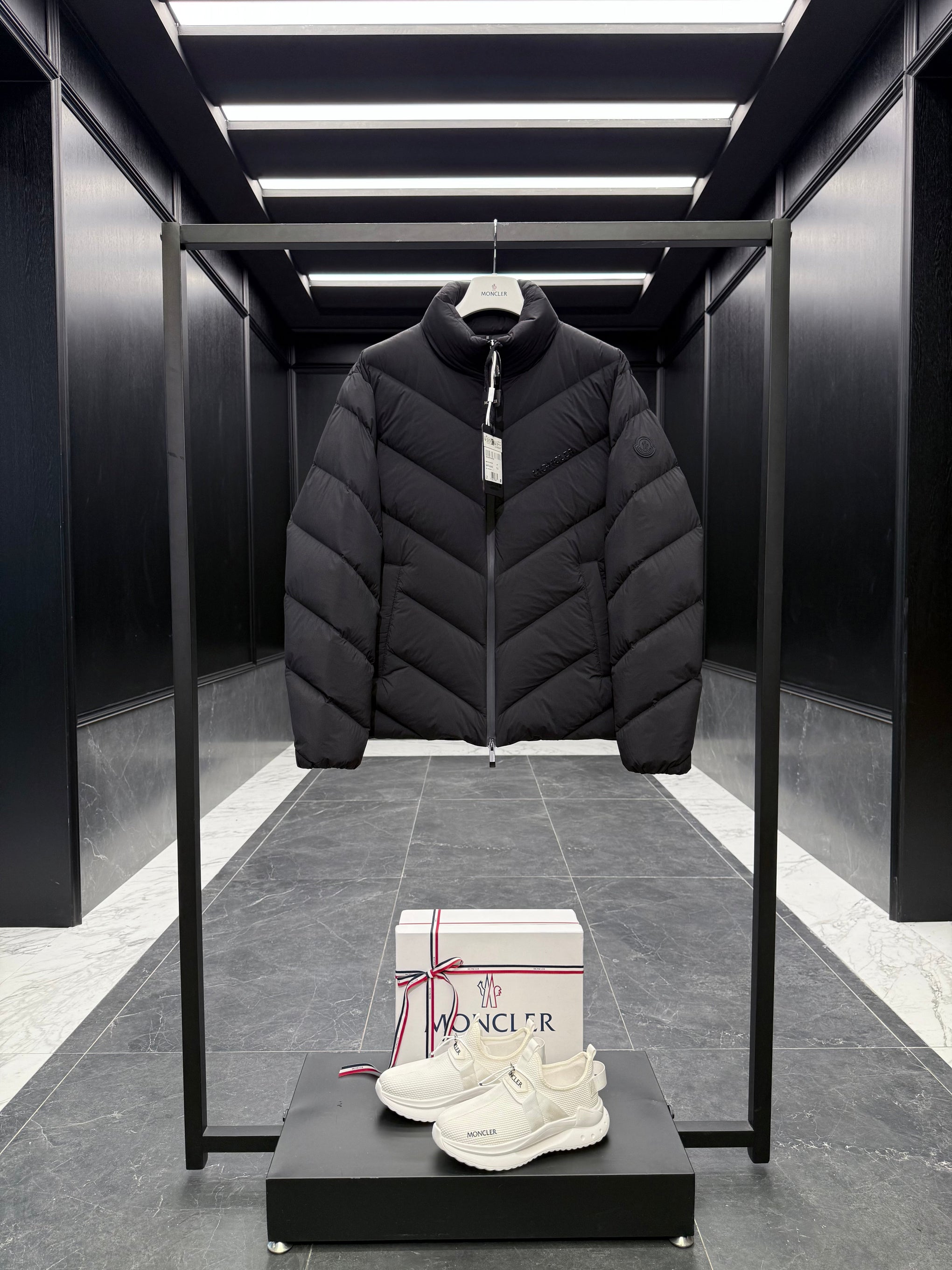 MONC MATT BLACK JACKET