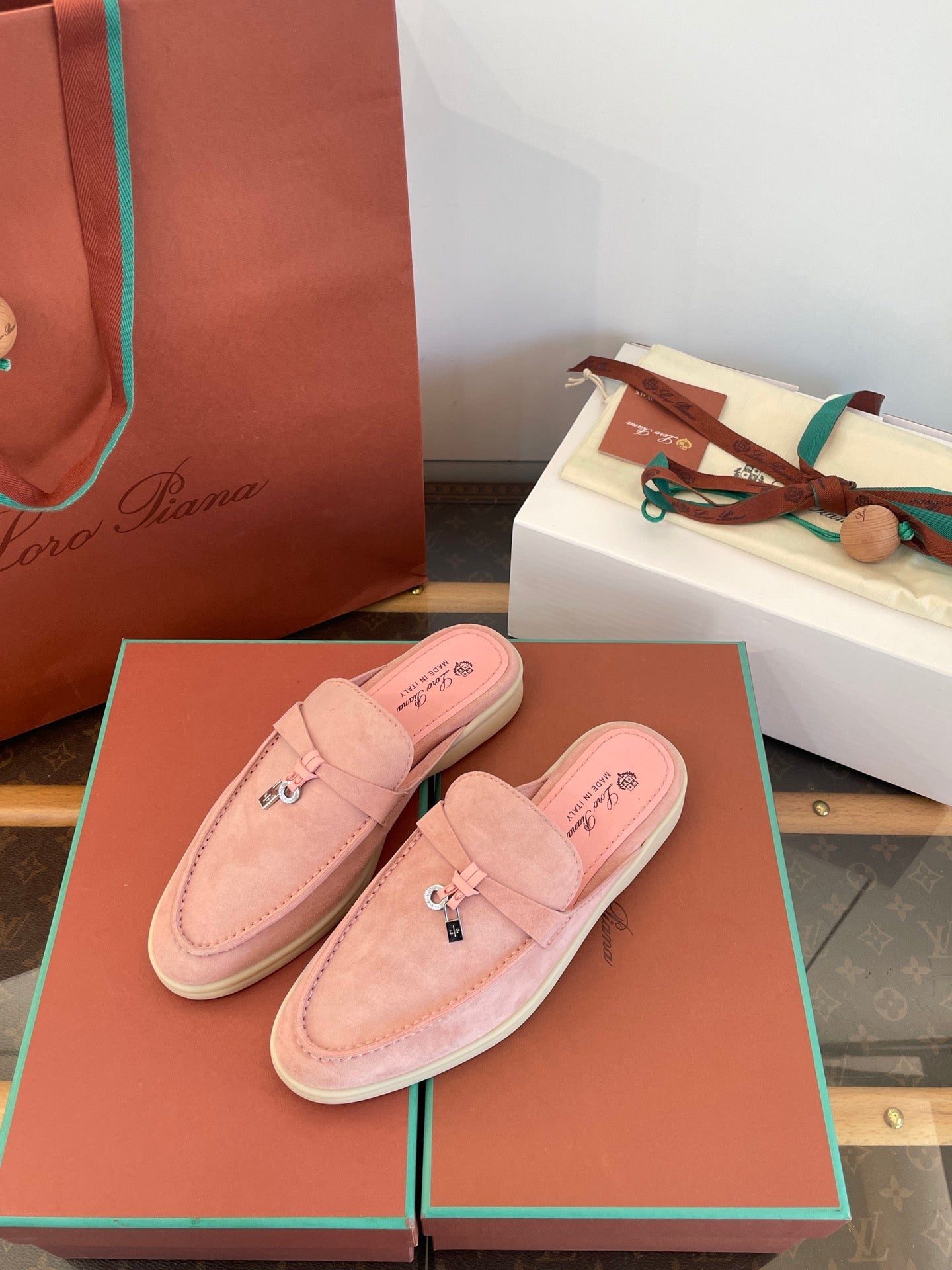 LORO P SUMMER CHARMS LOAFERS