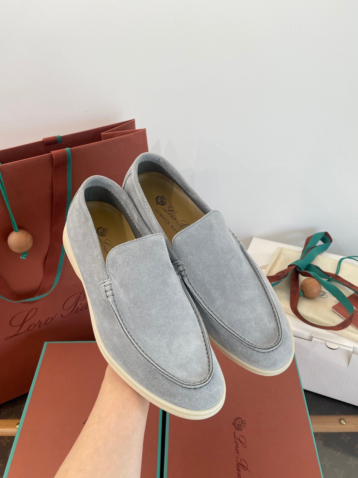 LORO P SUMMER WALK LOAFERS
