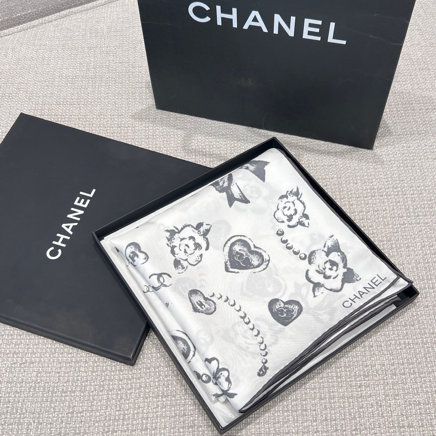 CC SILK SCARF