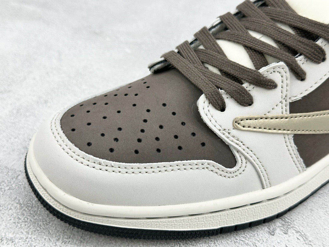 TRAVIS S x JORDAN 1 LOW REVERSE MOCHA