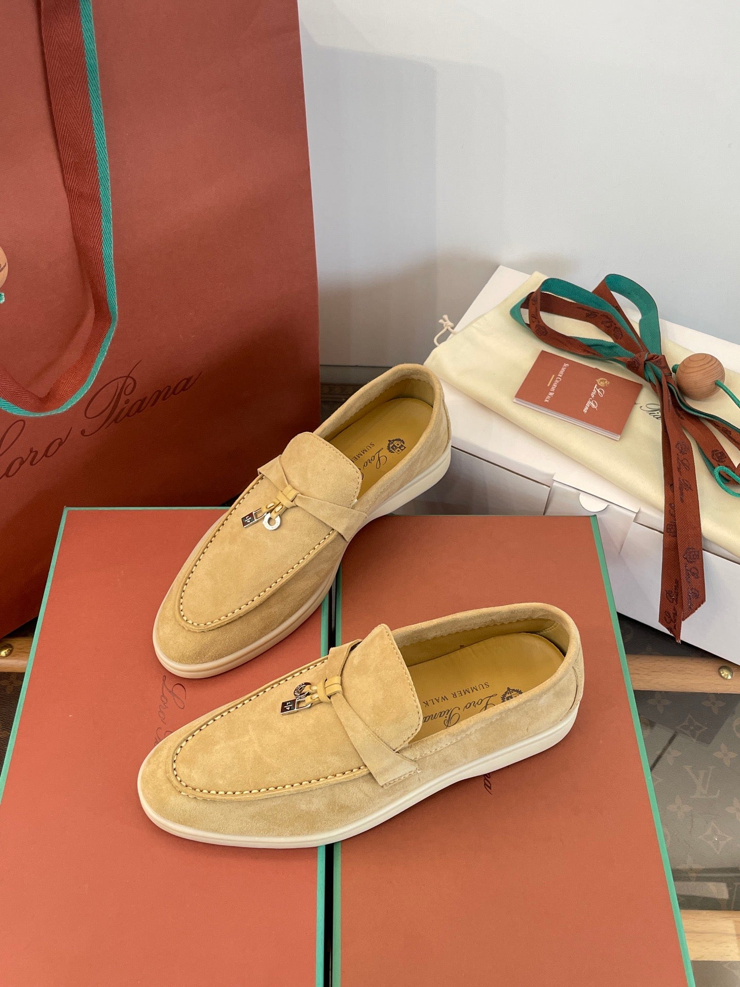 LORO P SUMMER CHARMS LOAFERS