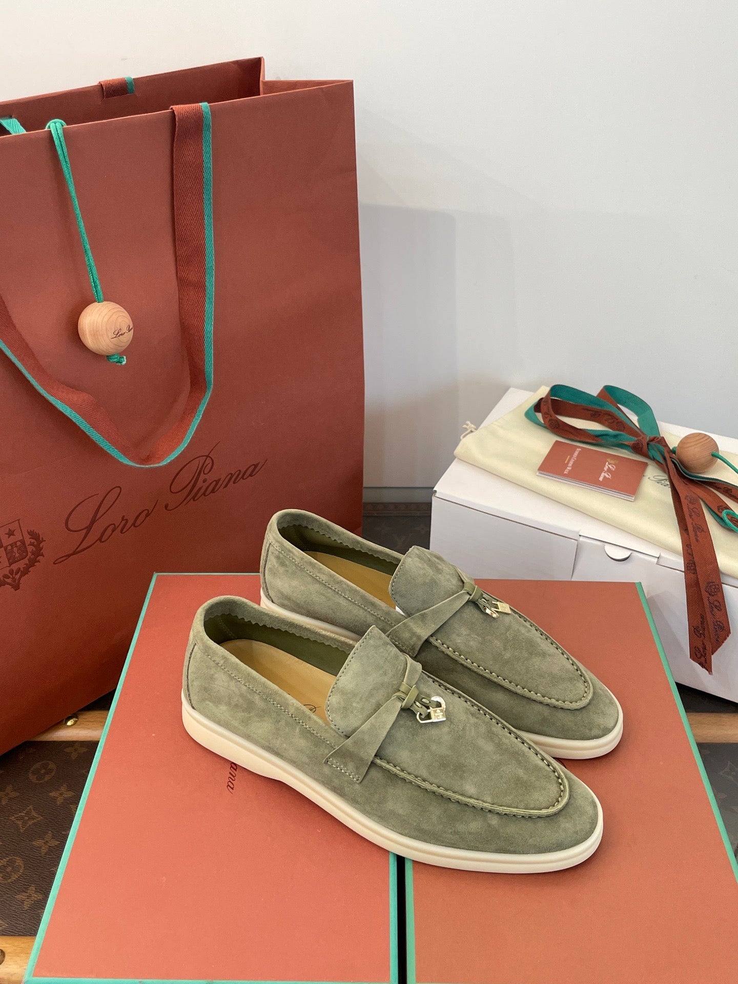 LORO P SUMMER CHARMS LOAFERS