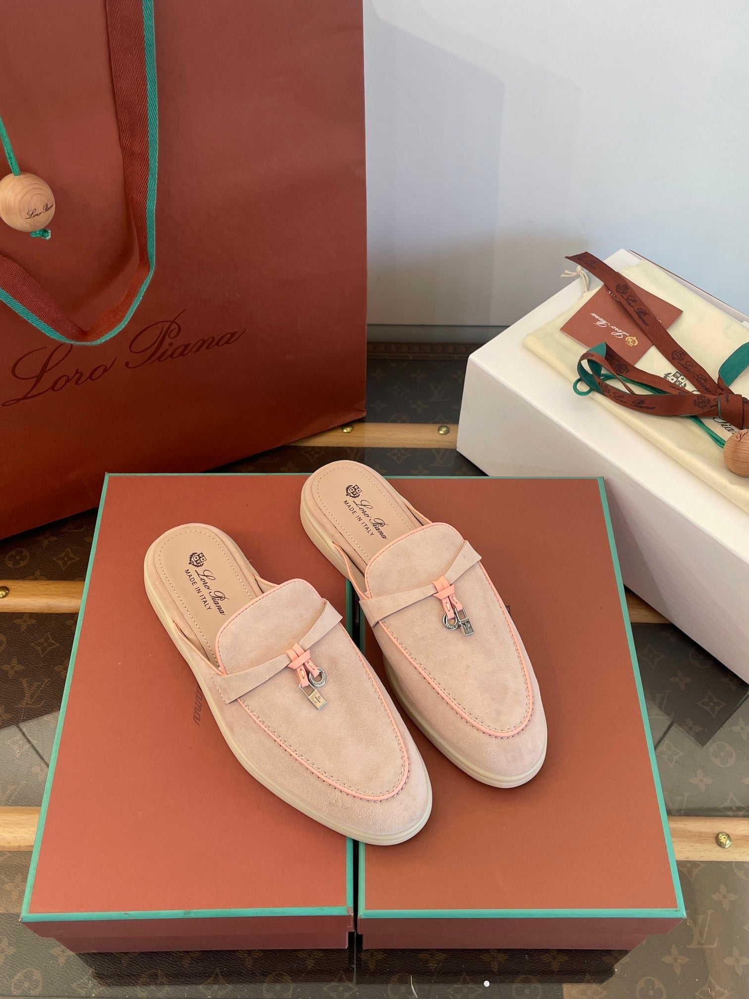 LORO P SUMMER CHARMS LOAFERS