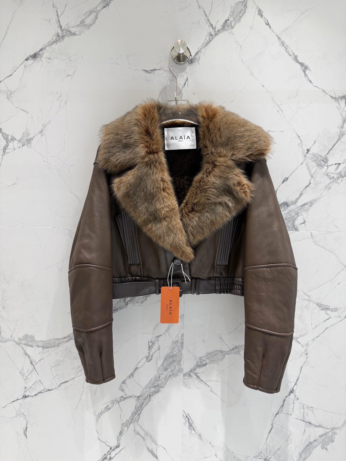 ALAIA LEATHER JACKET