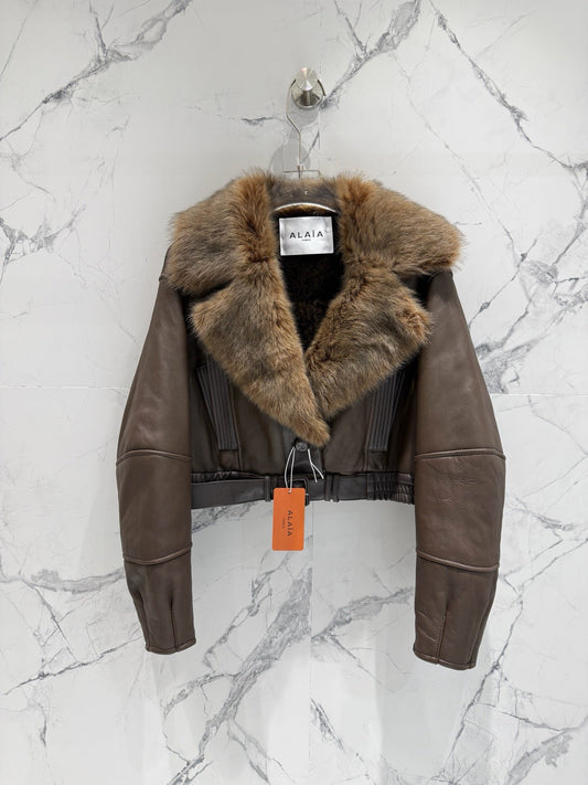 ALAIA LEATHER JACKET