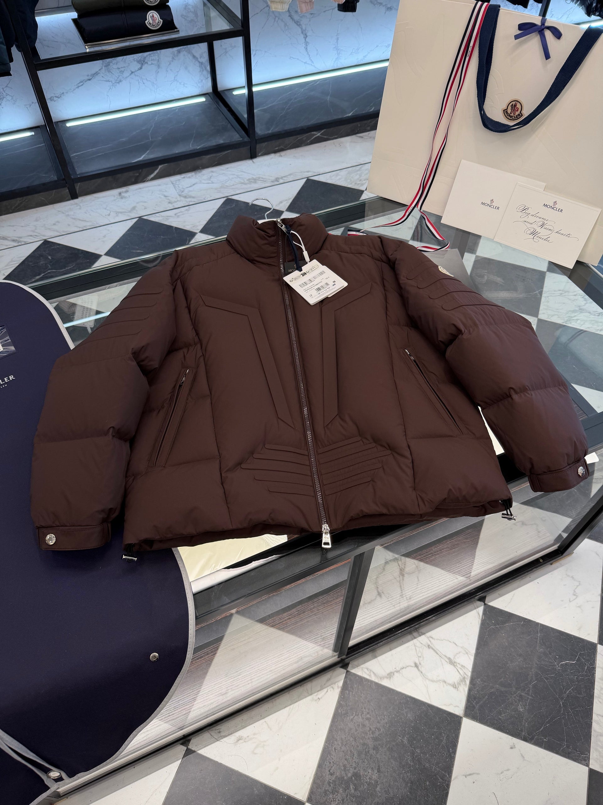 MONC MATT BLACK JACKET
