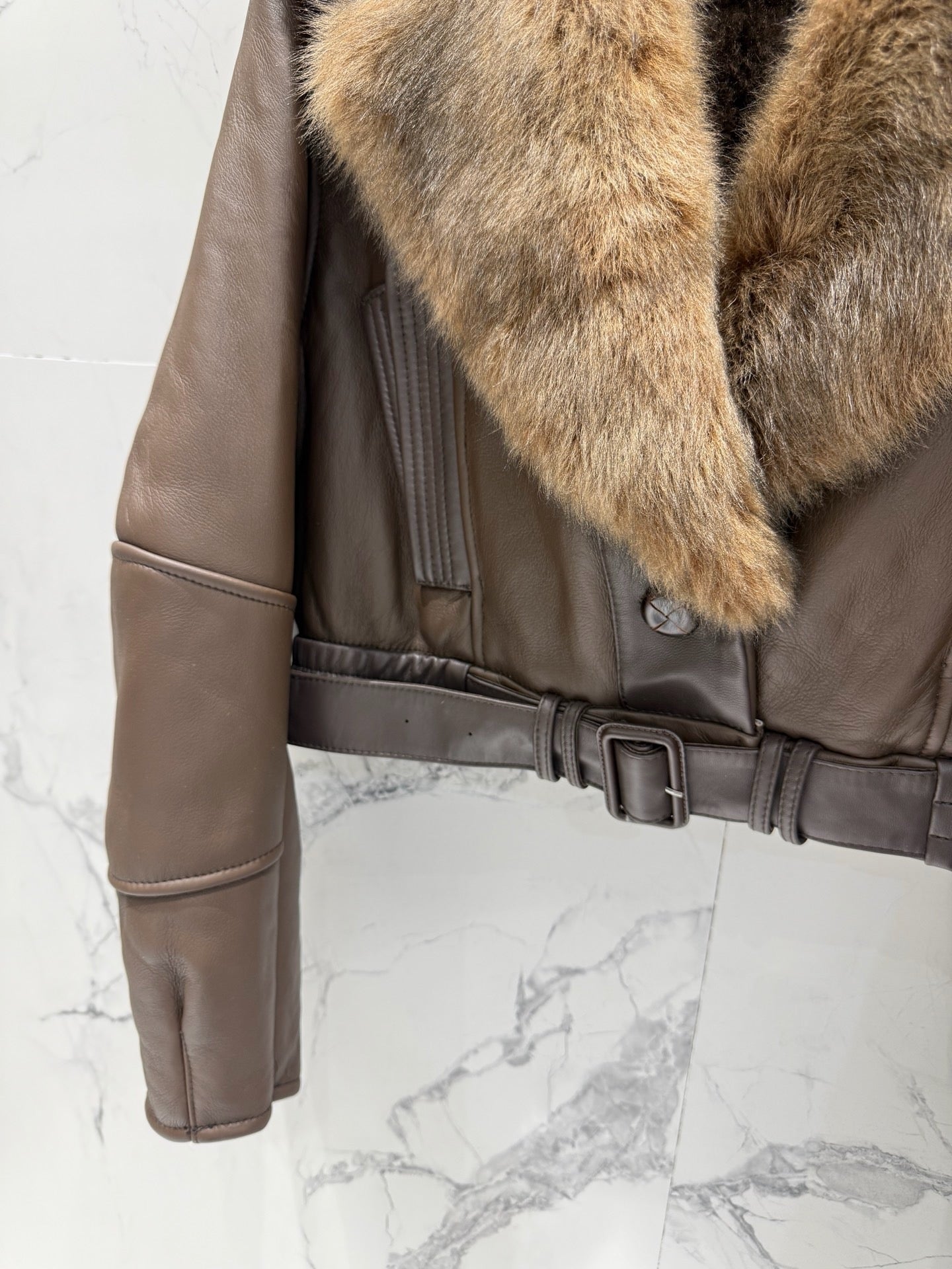 ALAIA LEATHER JACKET