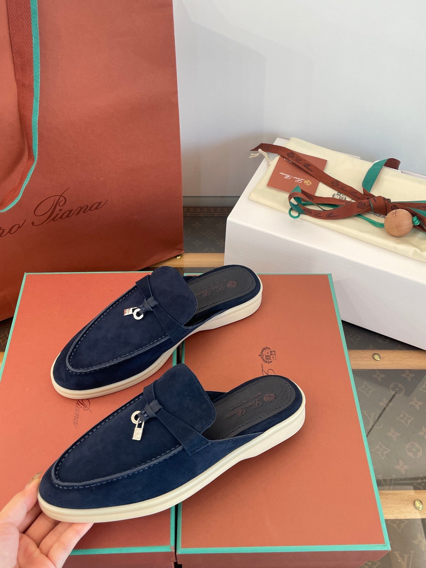 LORO P SUMMER CHARMS LOAFERS