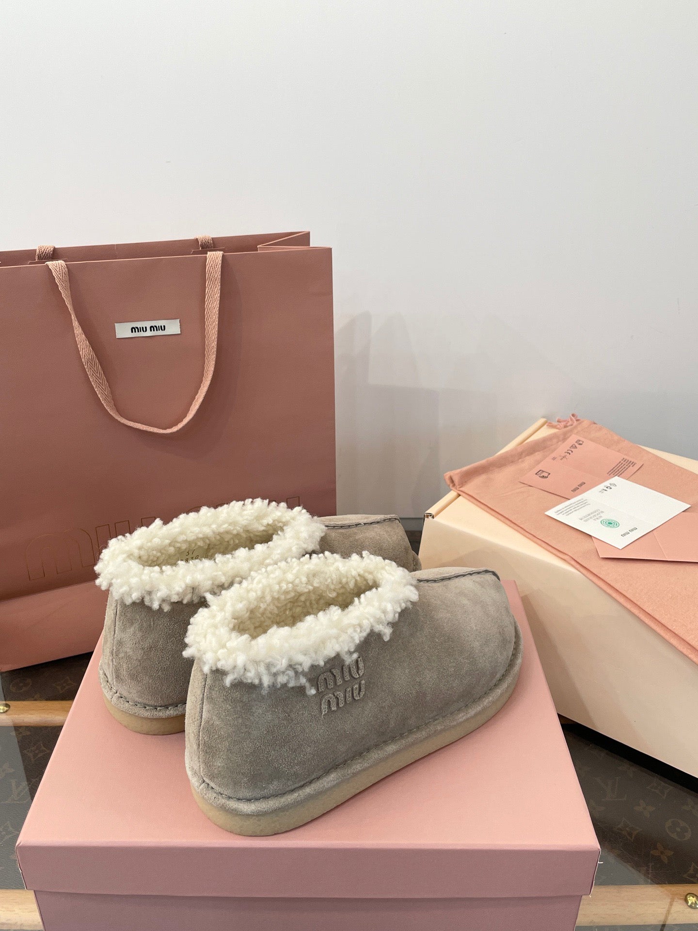 MIU M BOOTS
