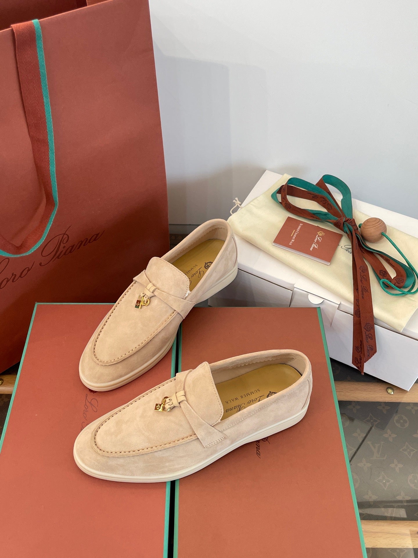 LORO P SUMMER CHARMS LOAFERS