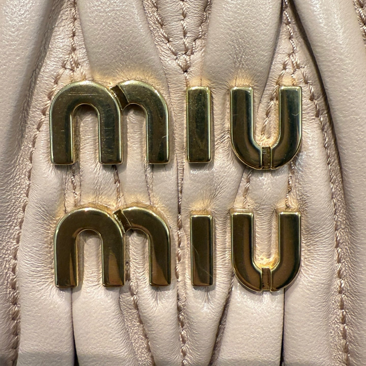 MIU M ARCADIE MATELASSE BAG