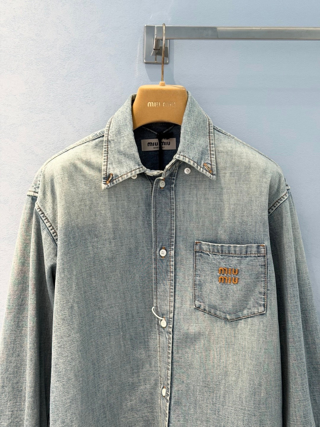 MIU M DENIM SHIRT