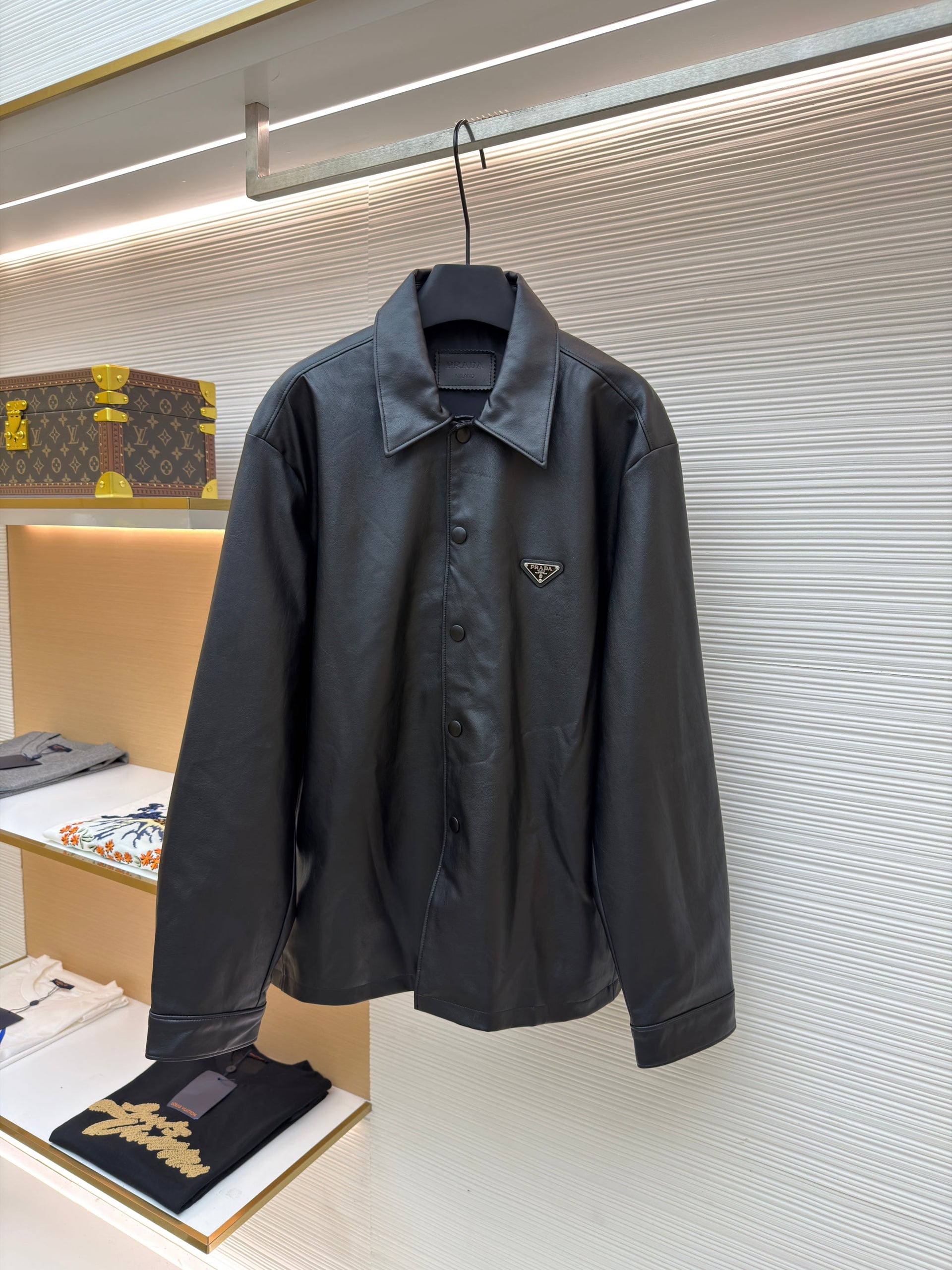 PD LEATHER SHIRT
