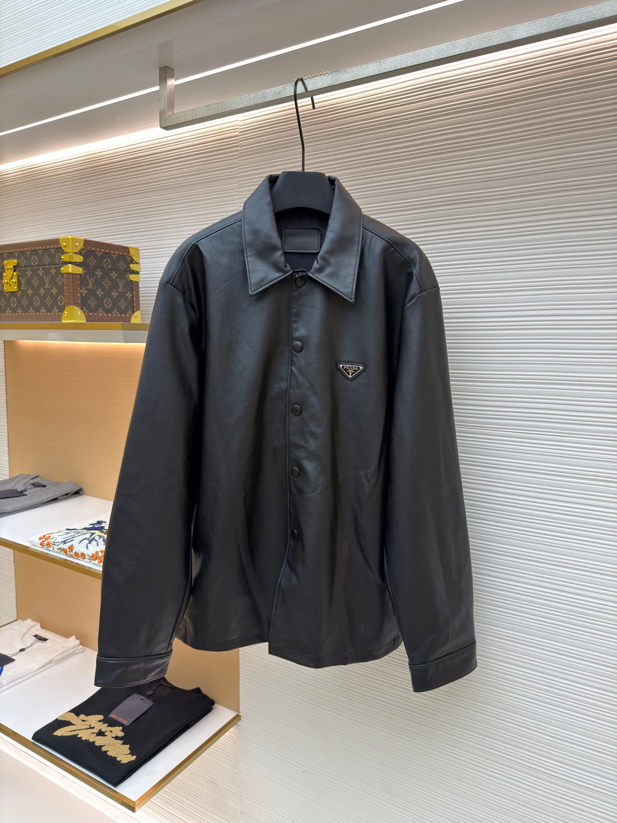 PD LEATHER SHIRT