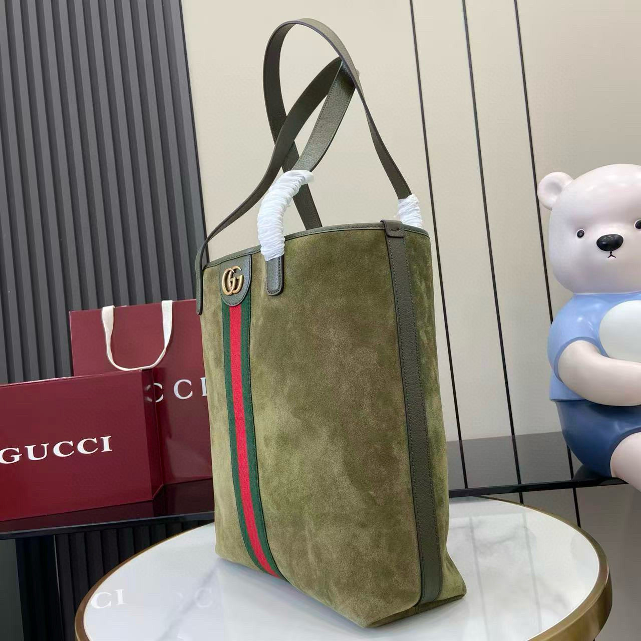 GG OPHIDIA MEDIUM TOTE BAG