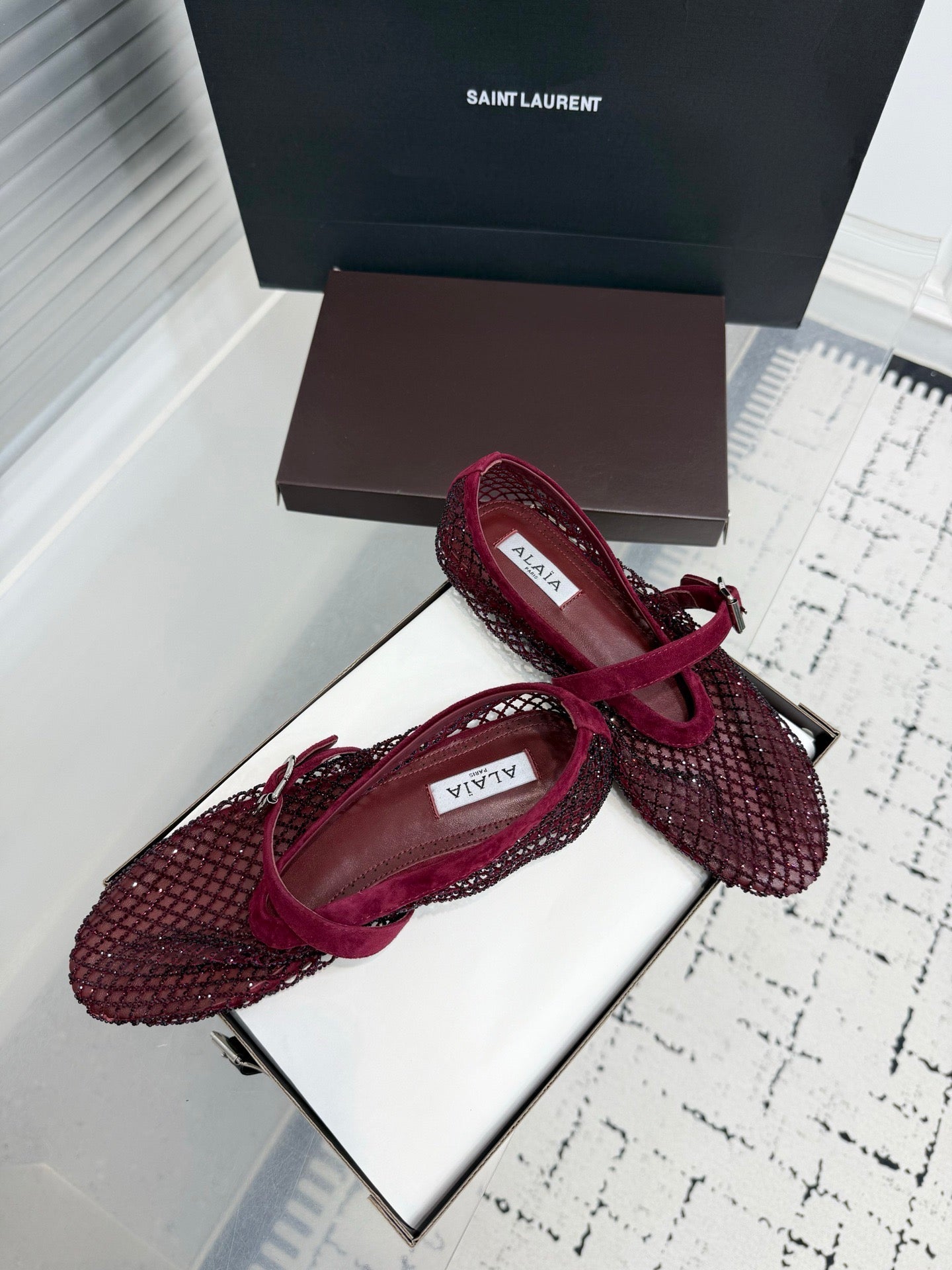 ALAIA BALLET FLATS