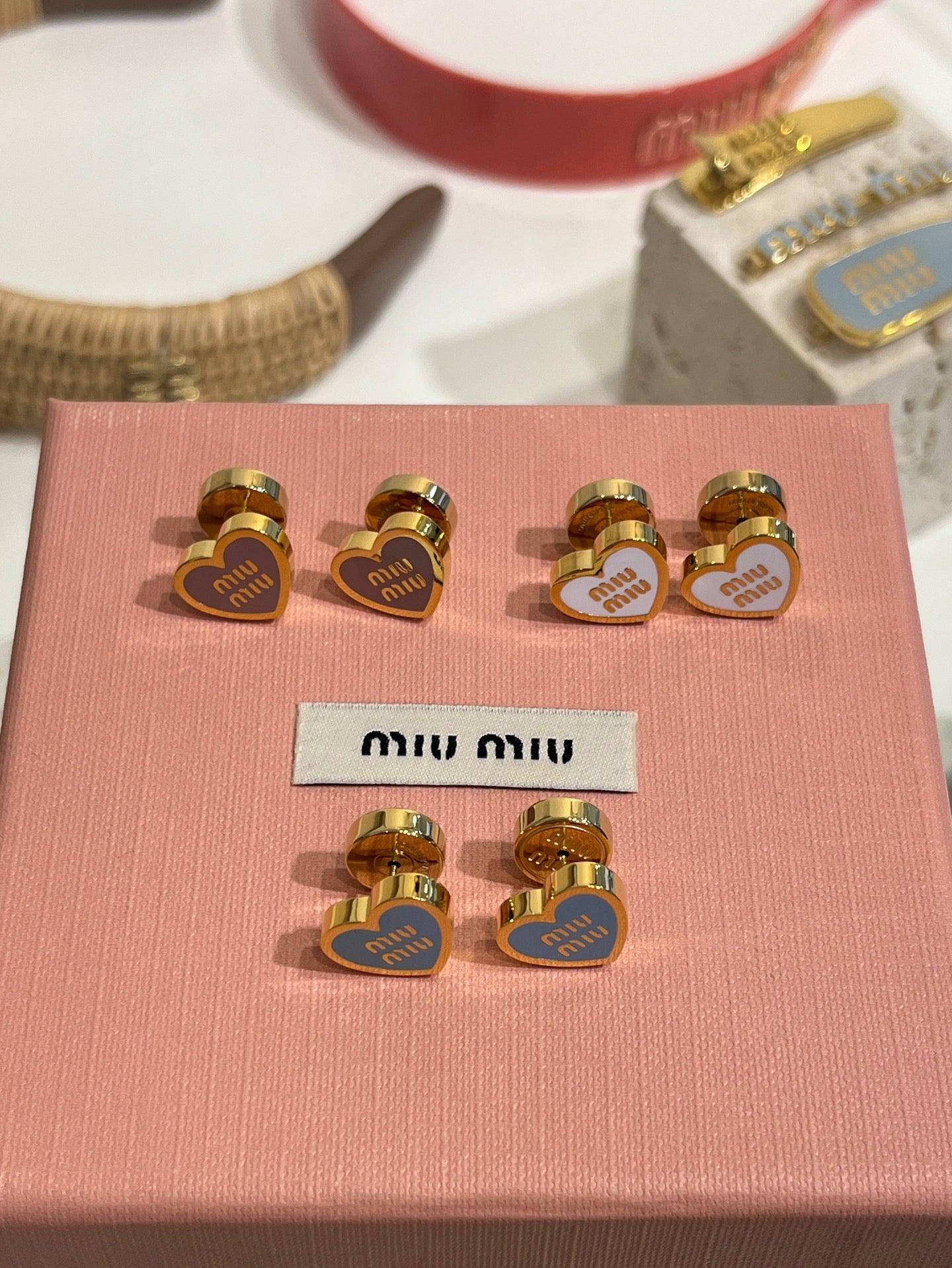 MIU M EARRINGS
