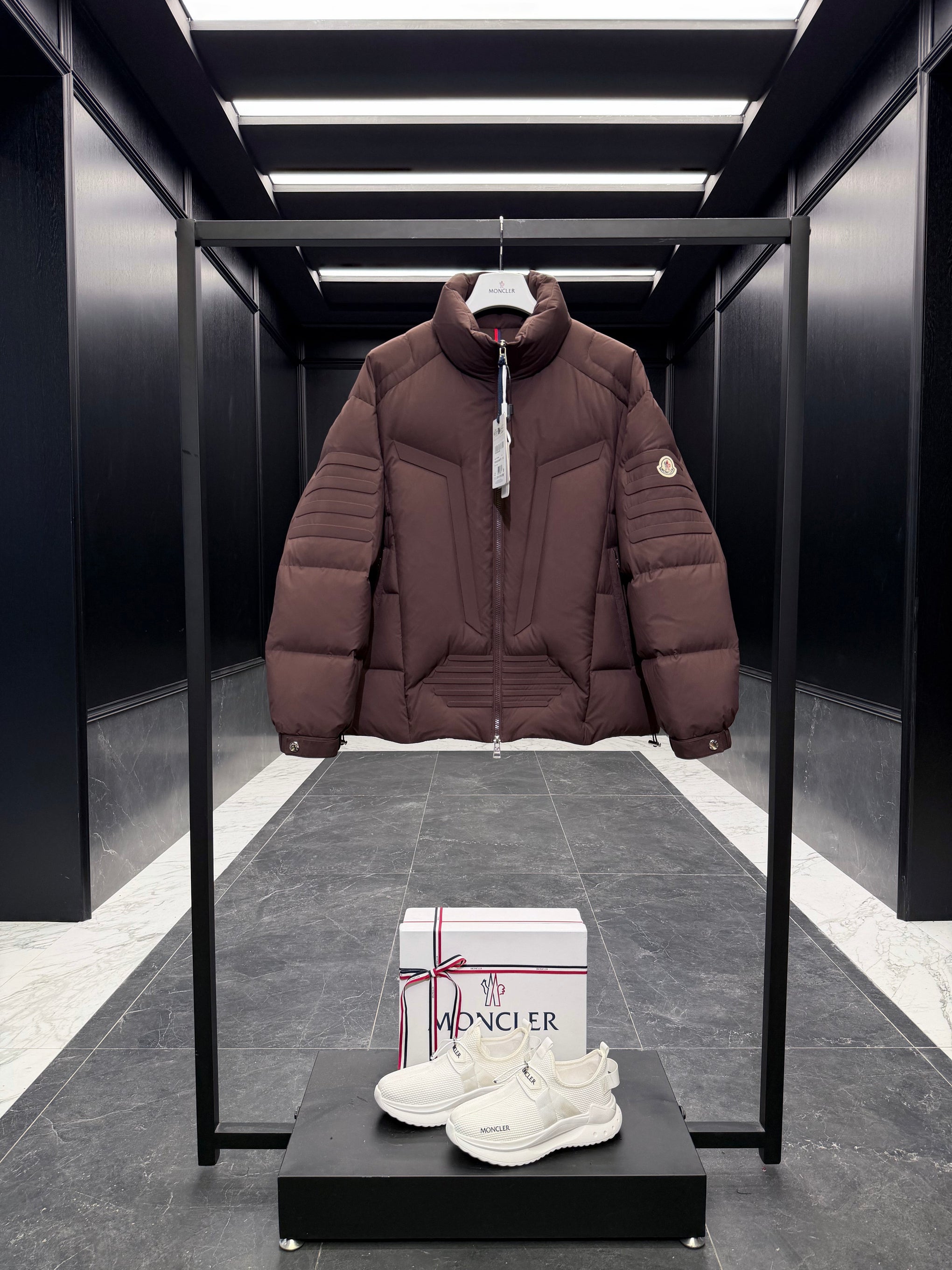 MONC MATT BLACK JACKET