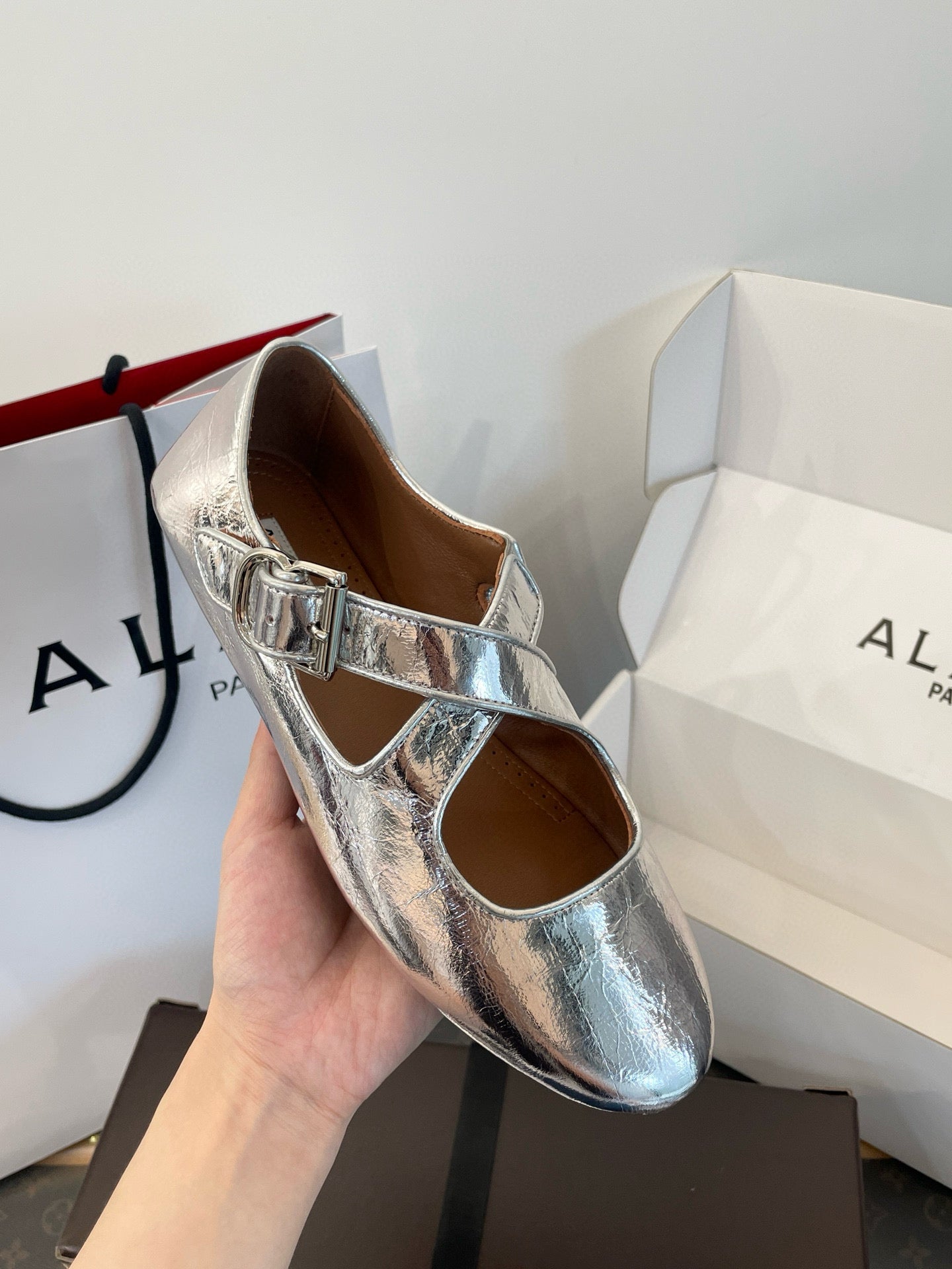 ALAIA BALLET FLATS