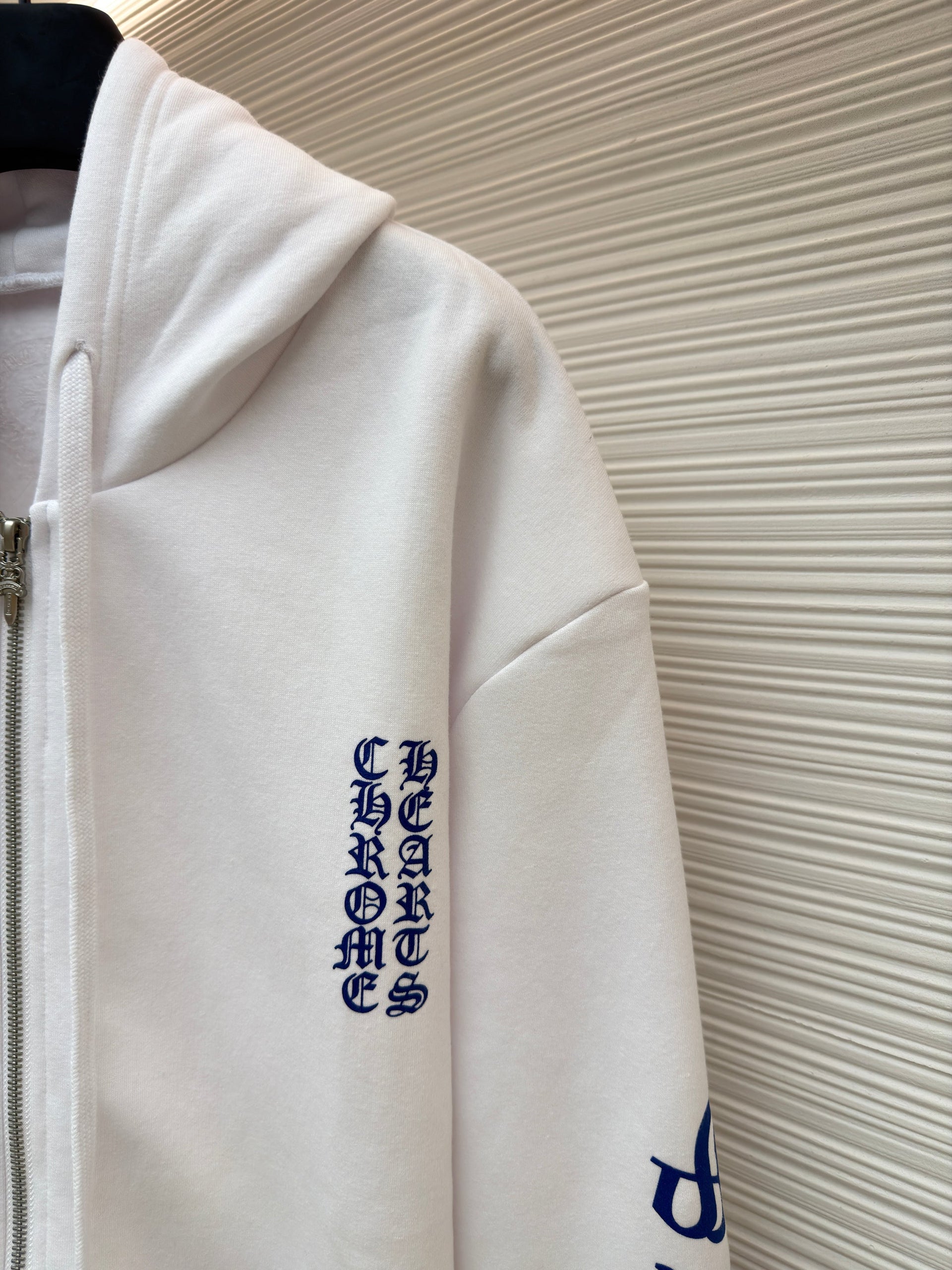 CHROME H ZIP HOODIE