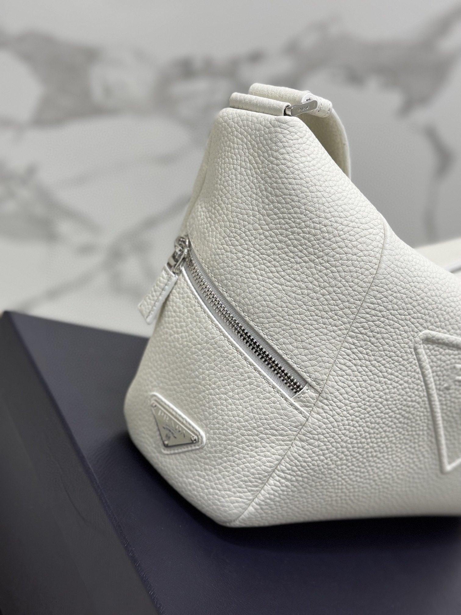 PD LEATHER BAG WITH SHOULDER STRAP