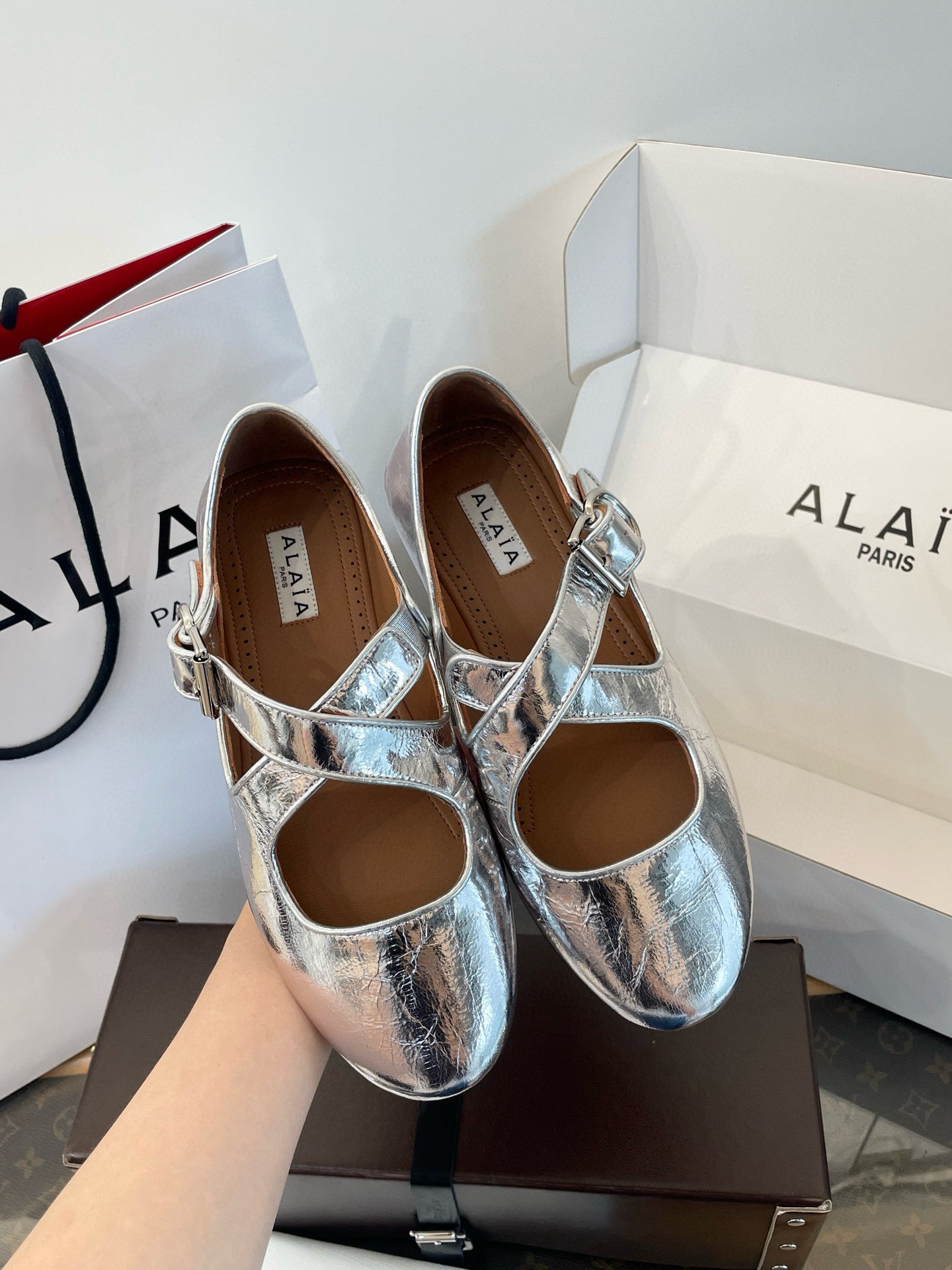 ALAIA BALLET FLATS