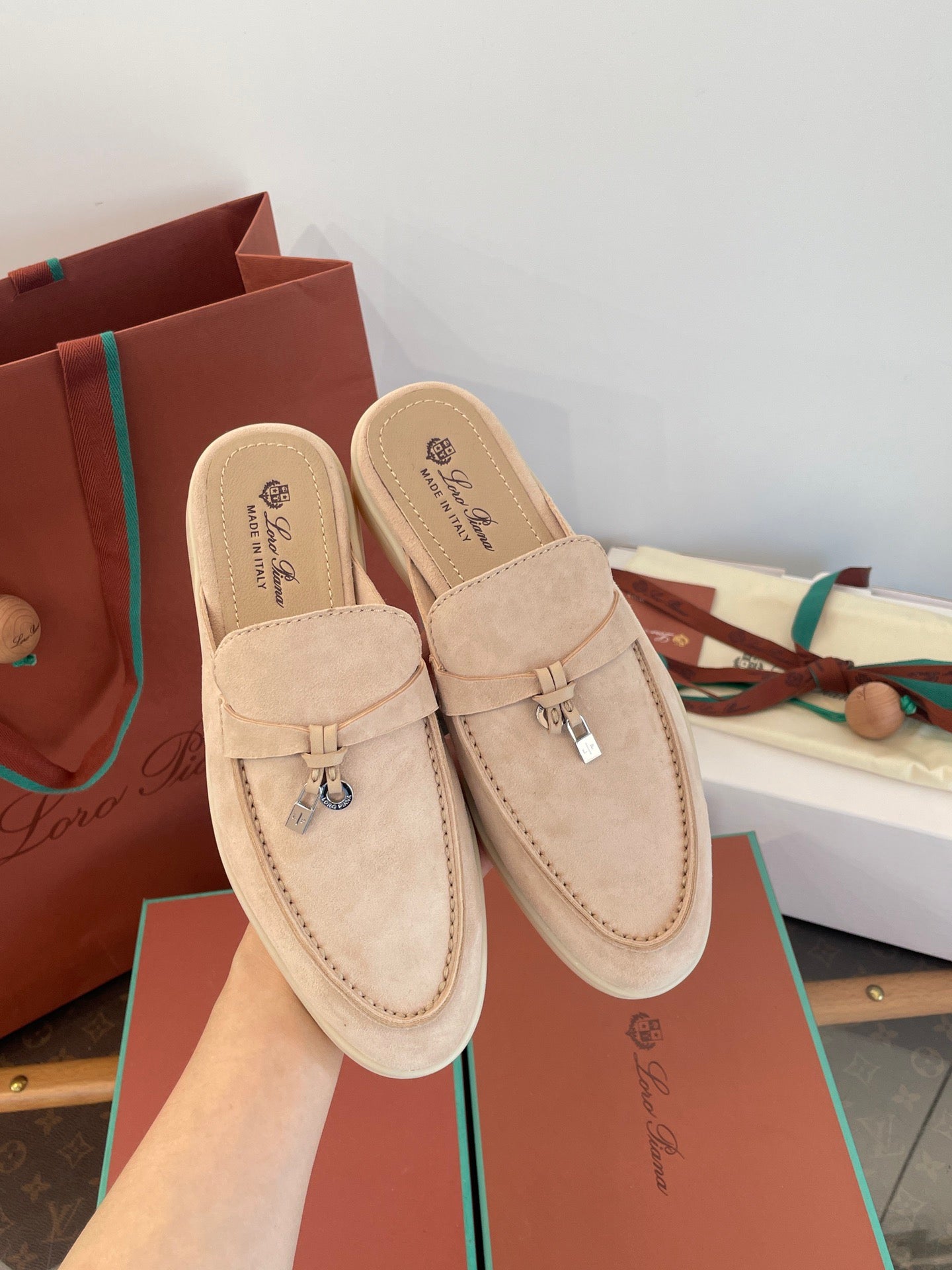 LORO P SUMMER CHARMS LOAFERS