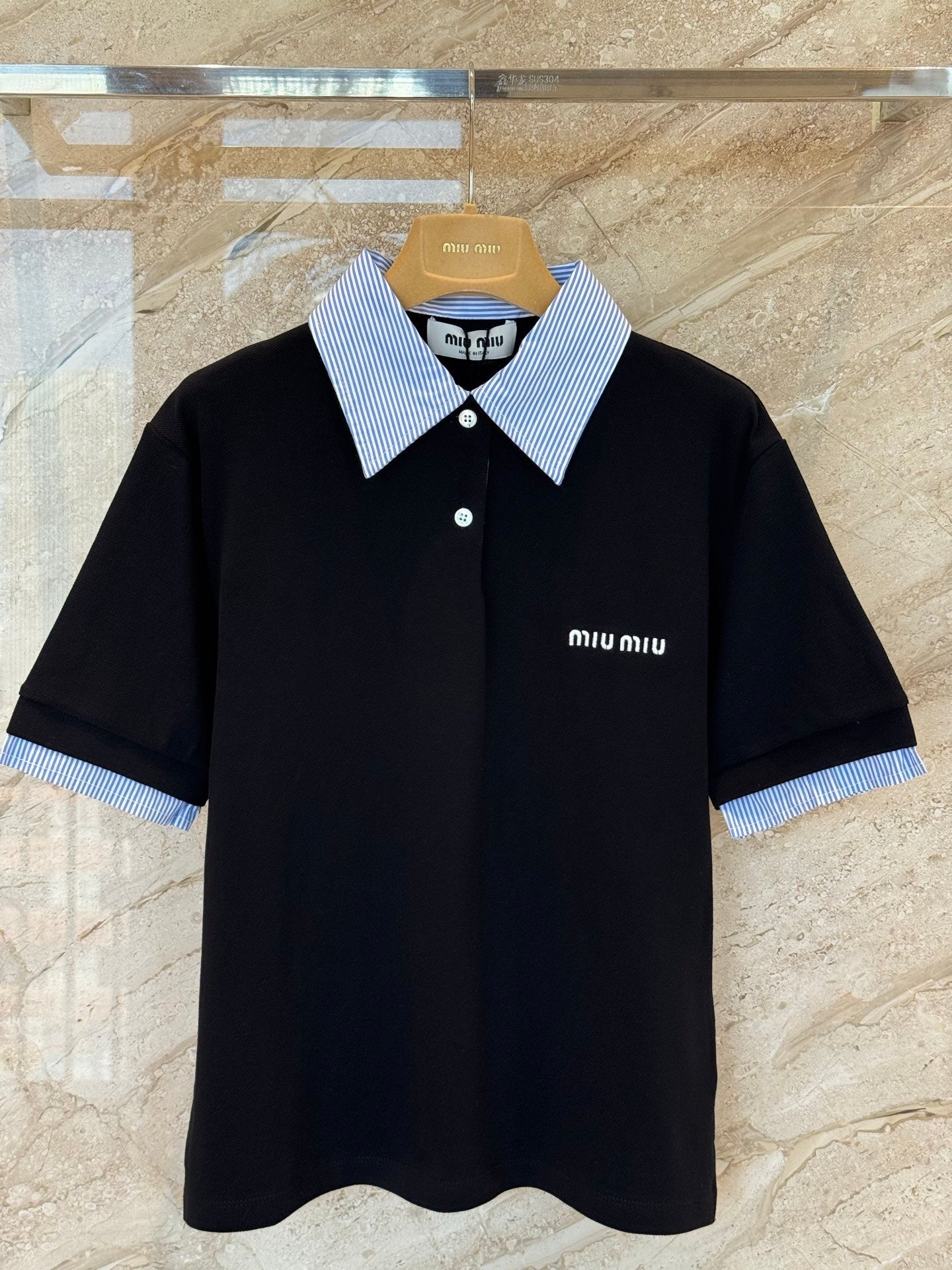 MIU M POLO SHIRT