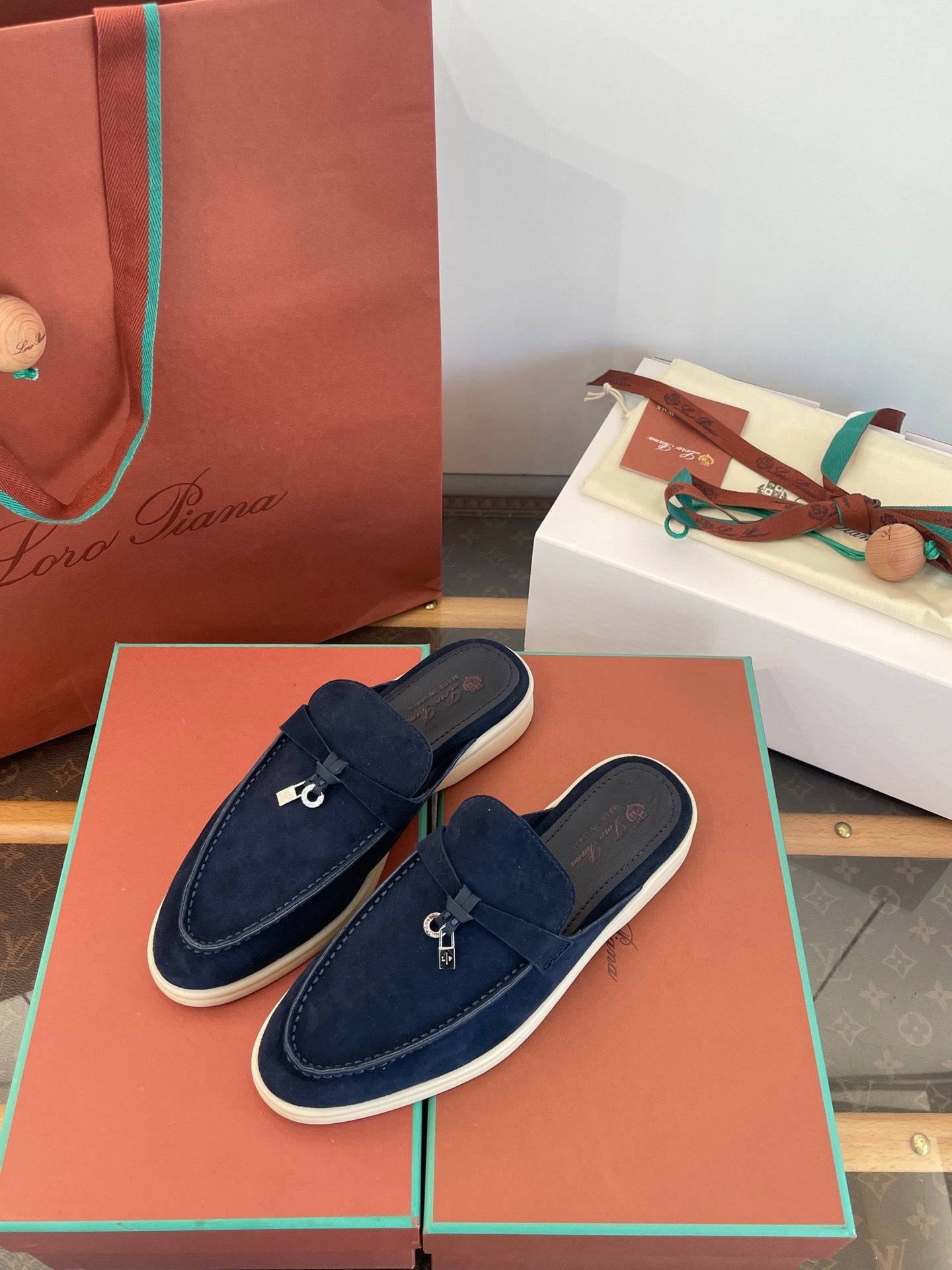LORO P SUMMER CHARMS LOAFERS