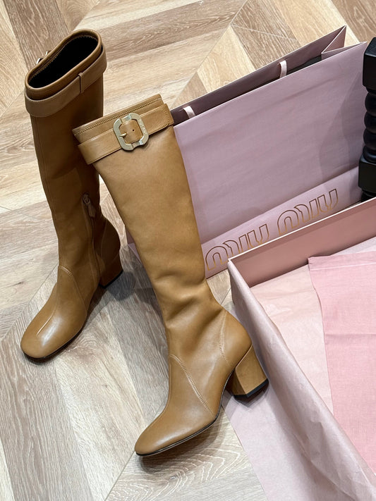 MIU M BOOTS