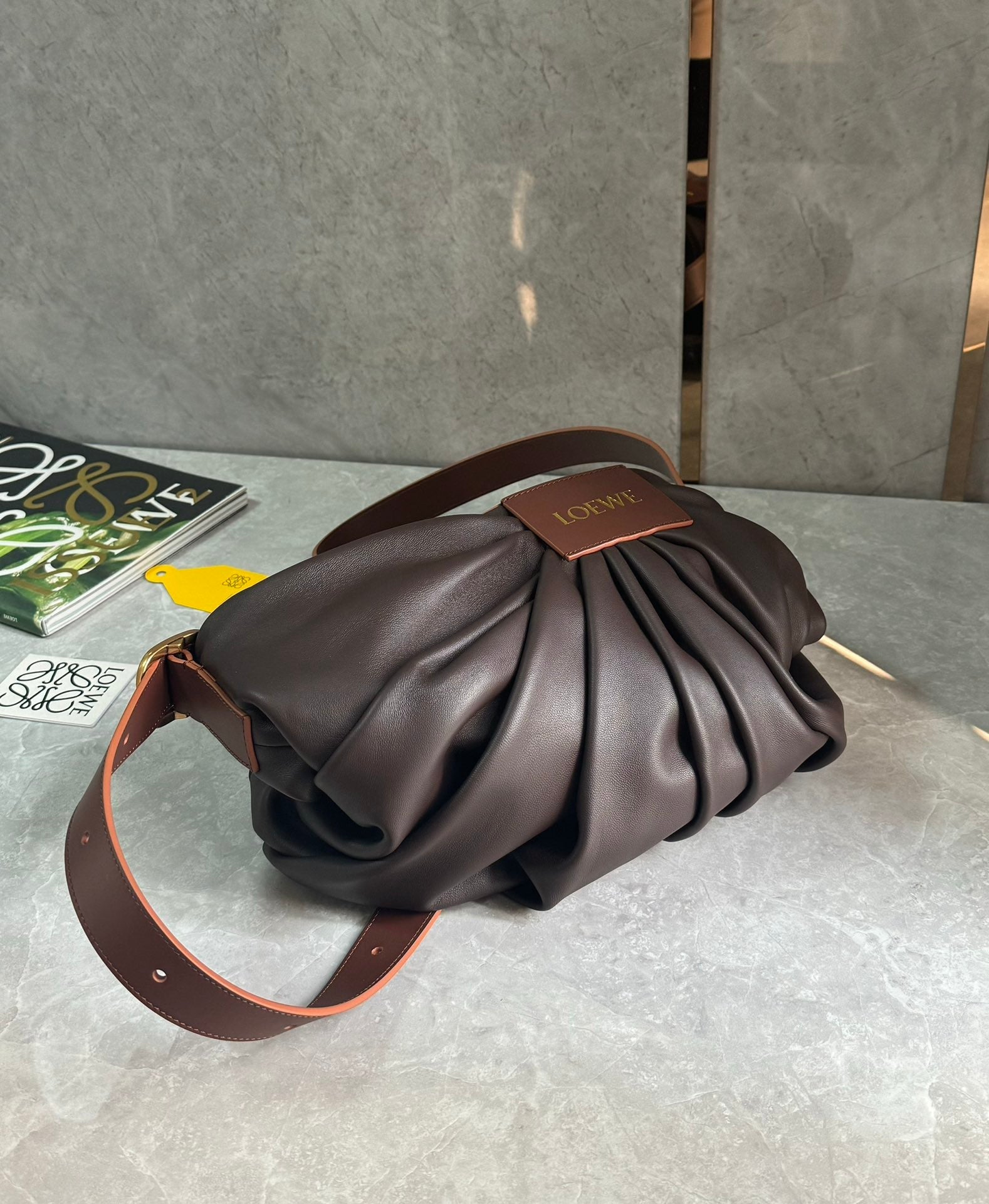 LOEW DRAPED TOTE BAG