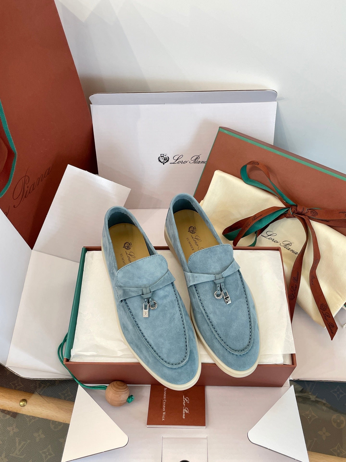 LORO P SUMMER CHARMS LOAFERS