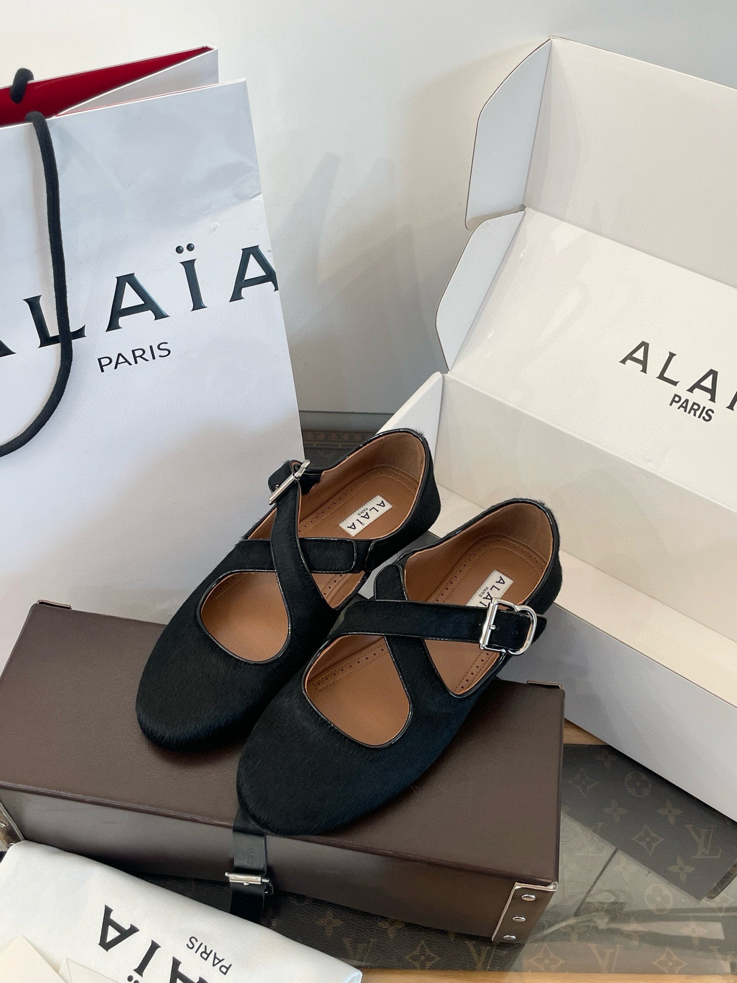 ALAIA BALLET FLATS