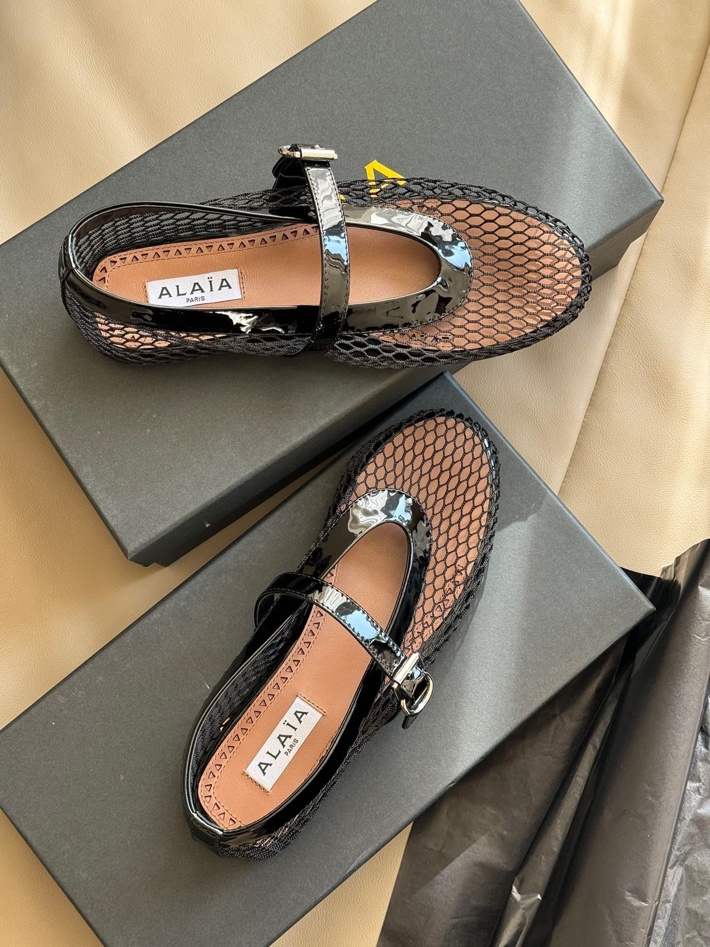 ALAIA BALLET FLATS