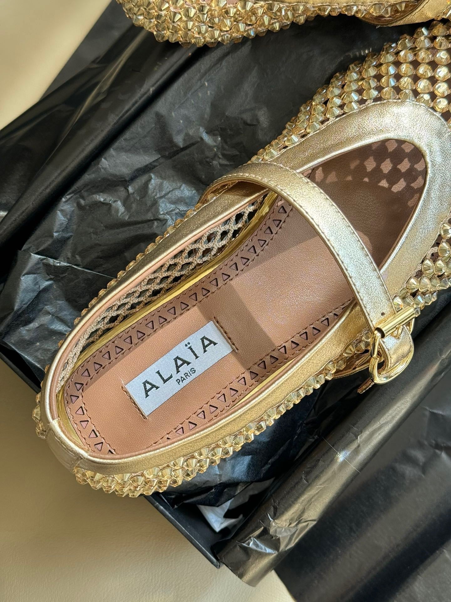 ALAIA BALLET FLATS