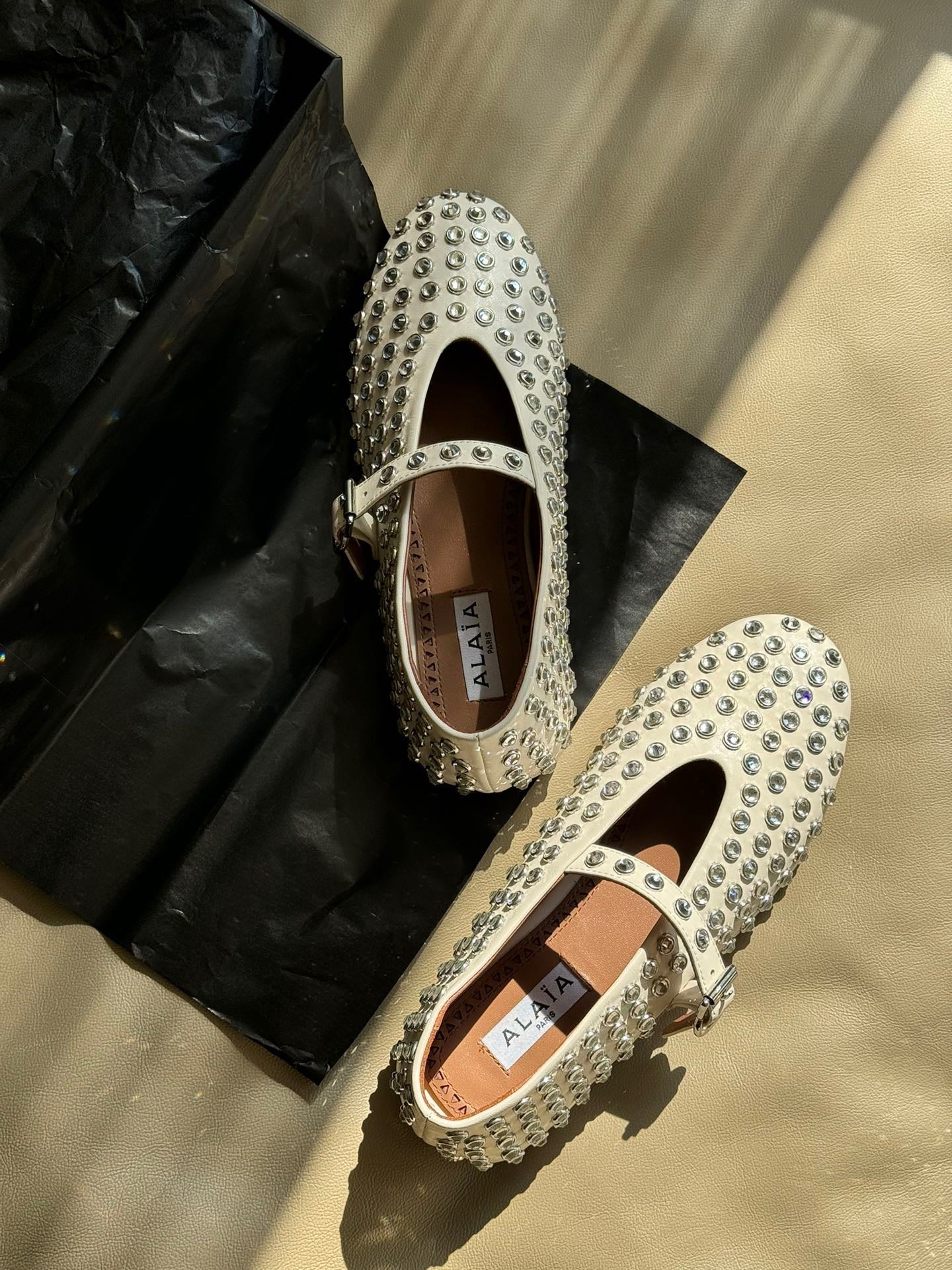 ALAIA BALLET FLATS