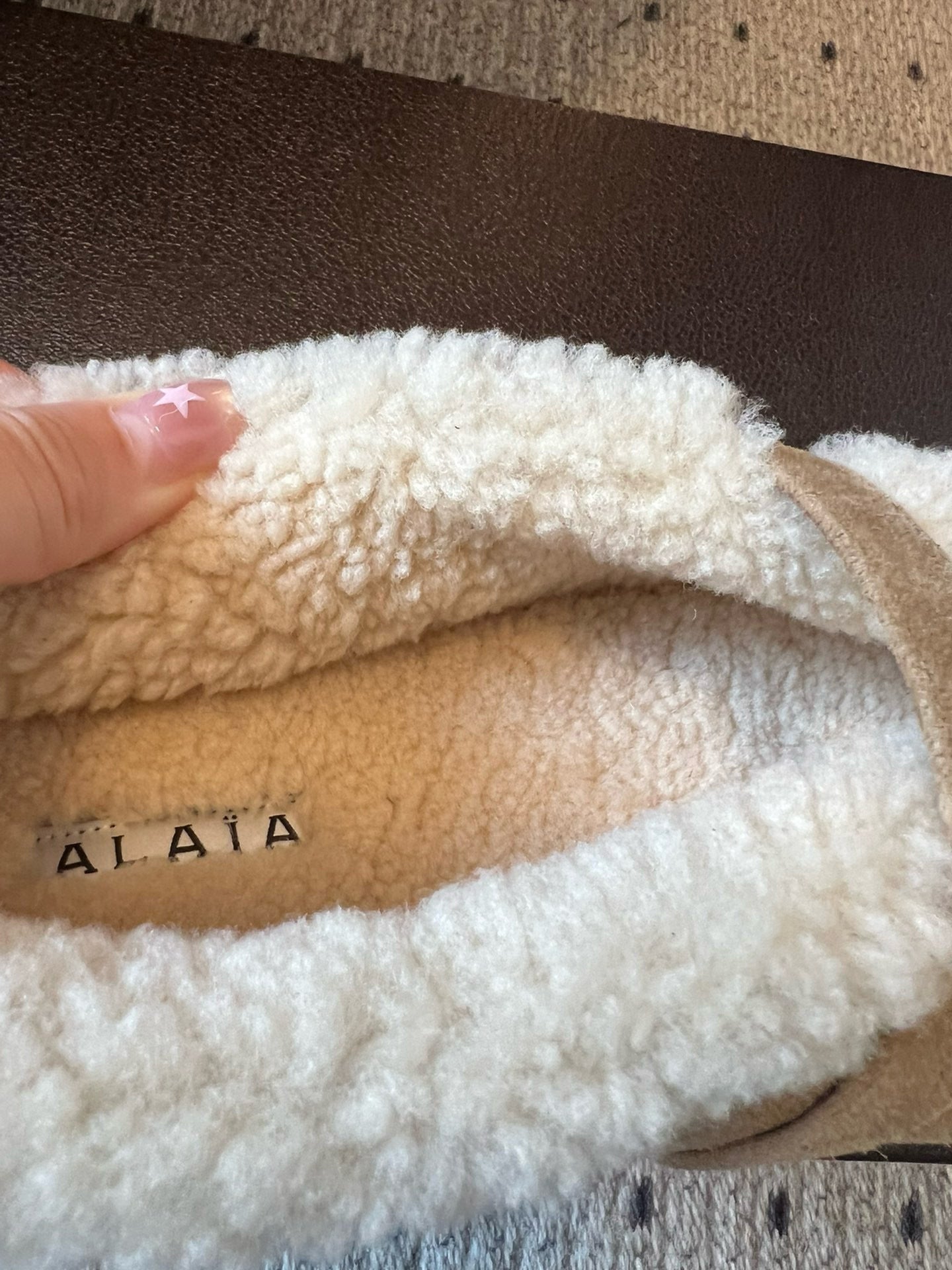 ALAIA BALLET FLATS