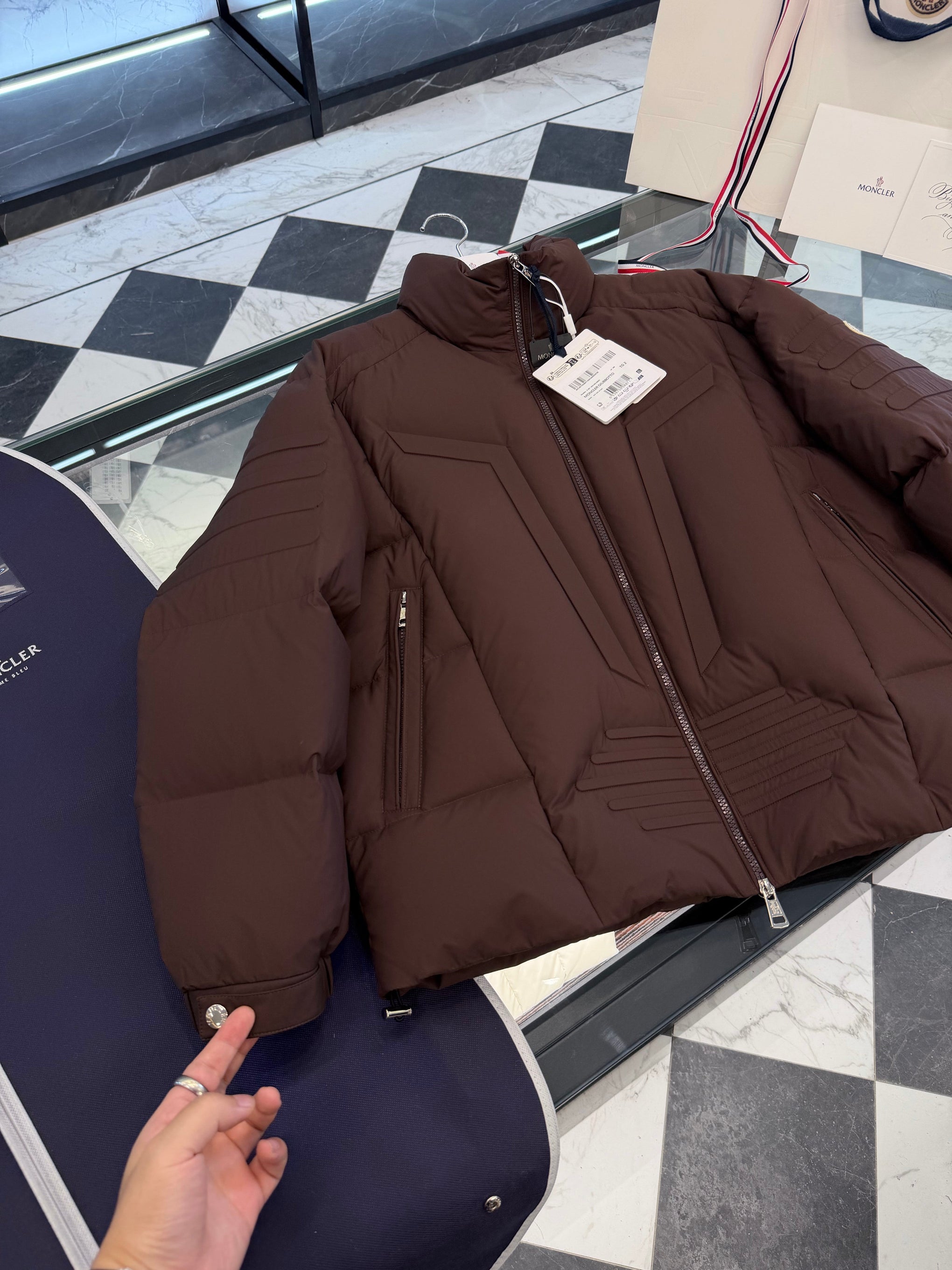 MONC MATT BLACK JACKET