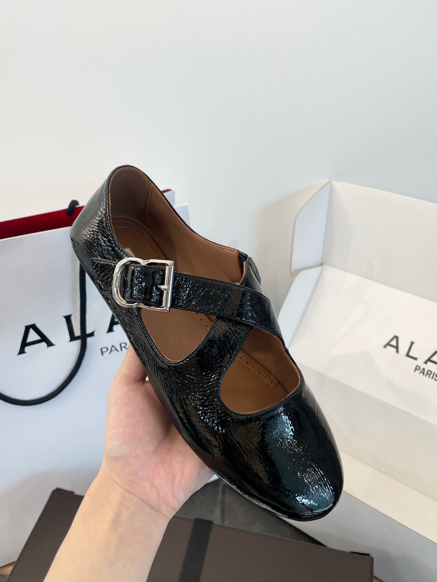 ALAIA BALLET FLATS