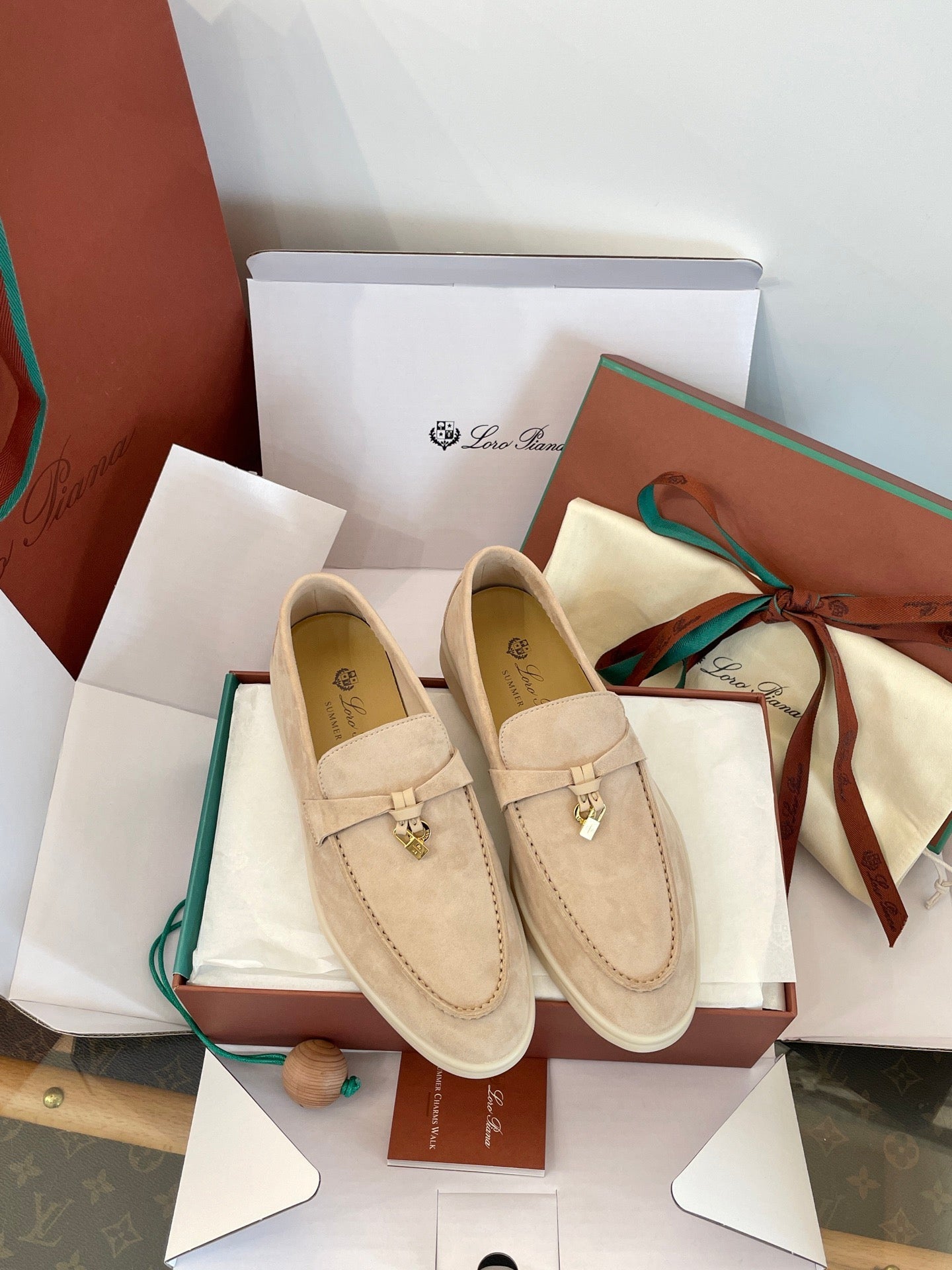 LORO P SUMMER CHARMS LOAFERS