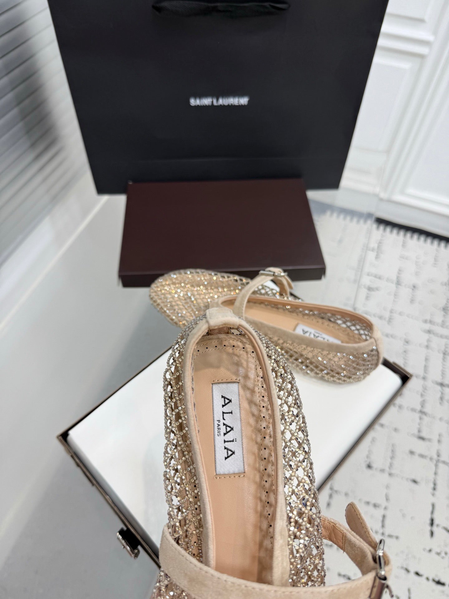 ALAIA BALLET FLATS