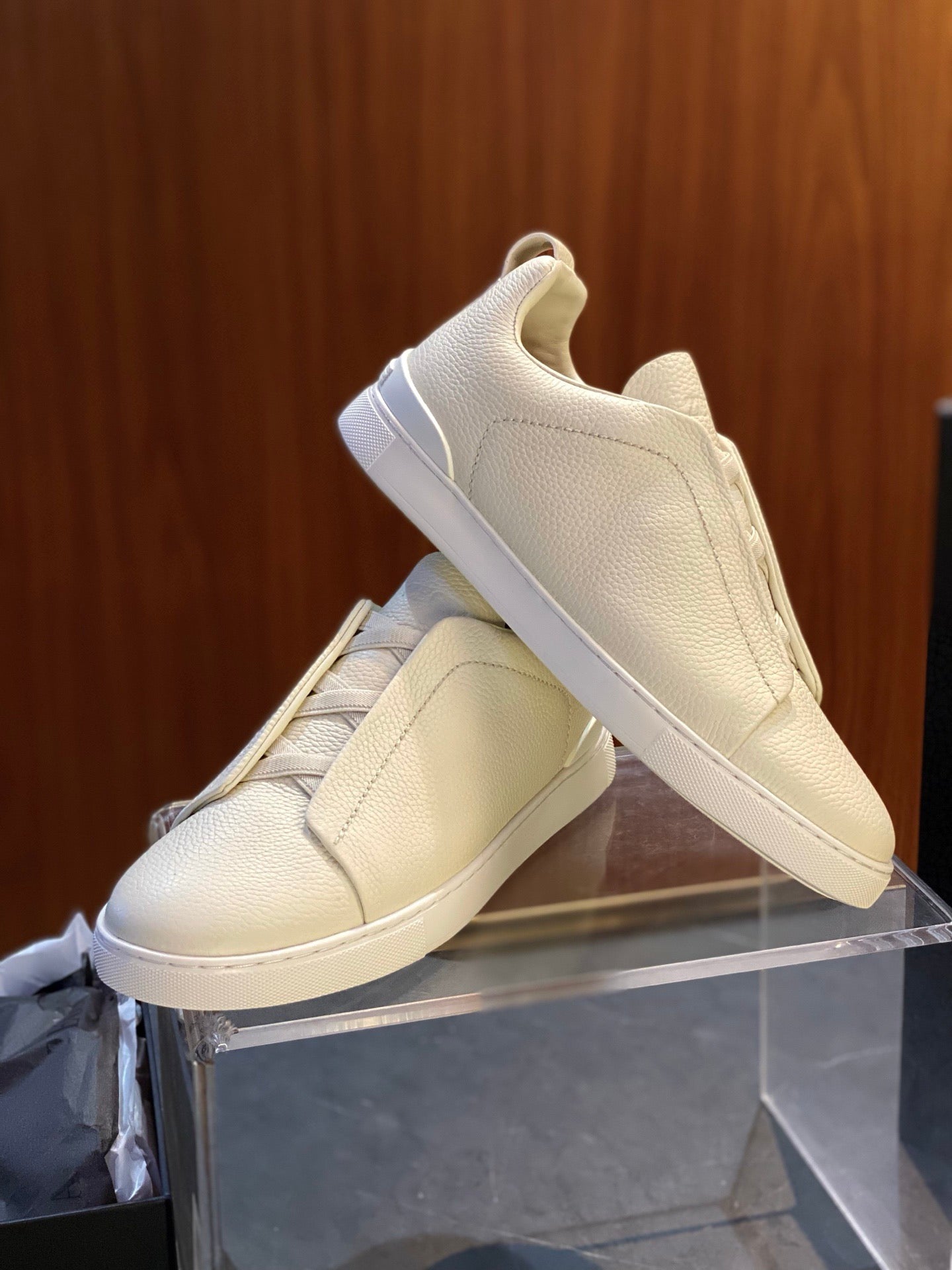ZEGN TRIPLE STITCH SNEAKER