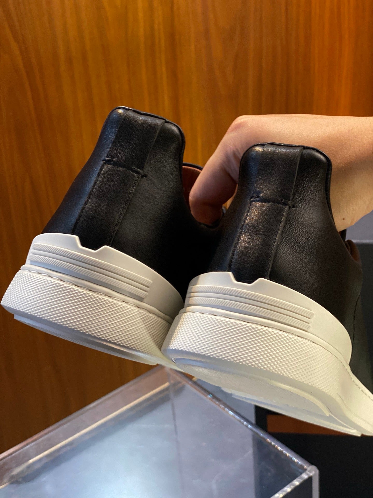 ZEGN TRIPLE STITCH SNEAKER