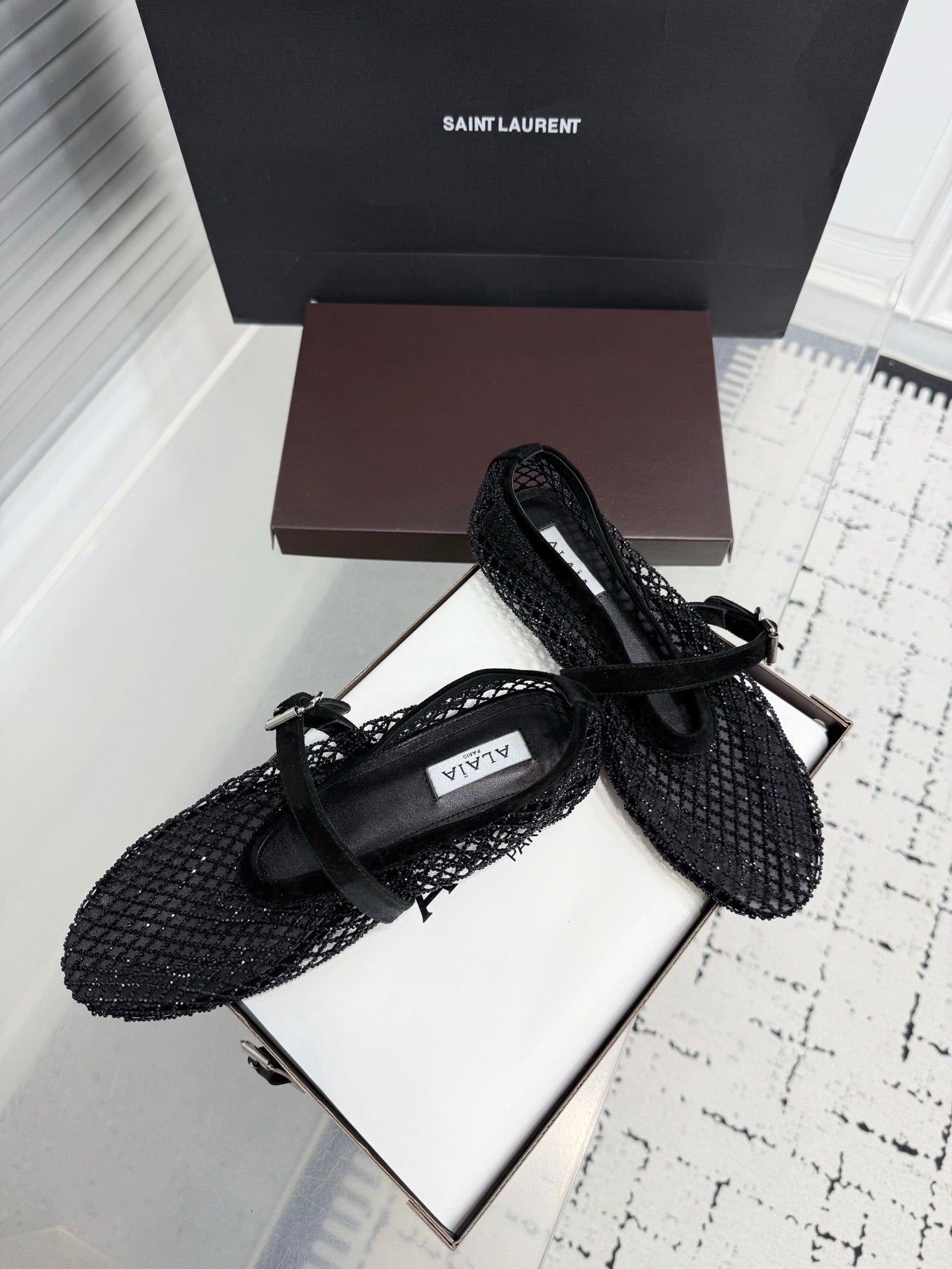 ALAIA BALLET FLATS