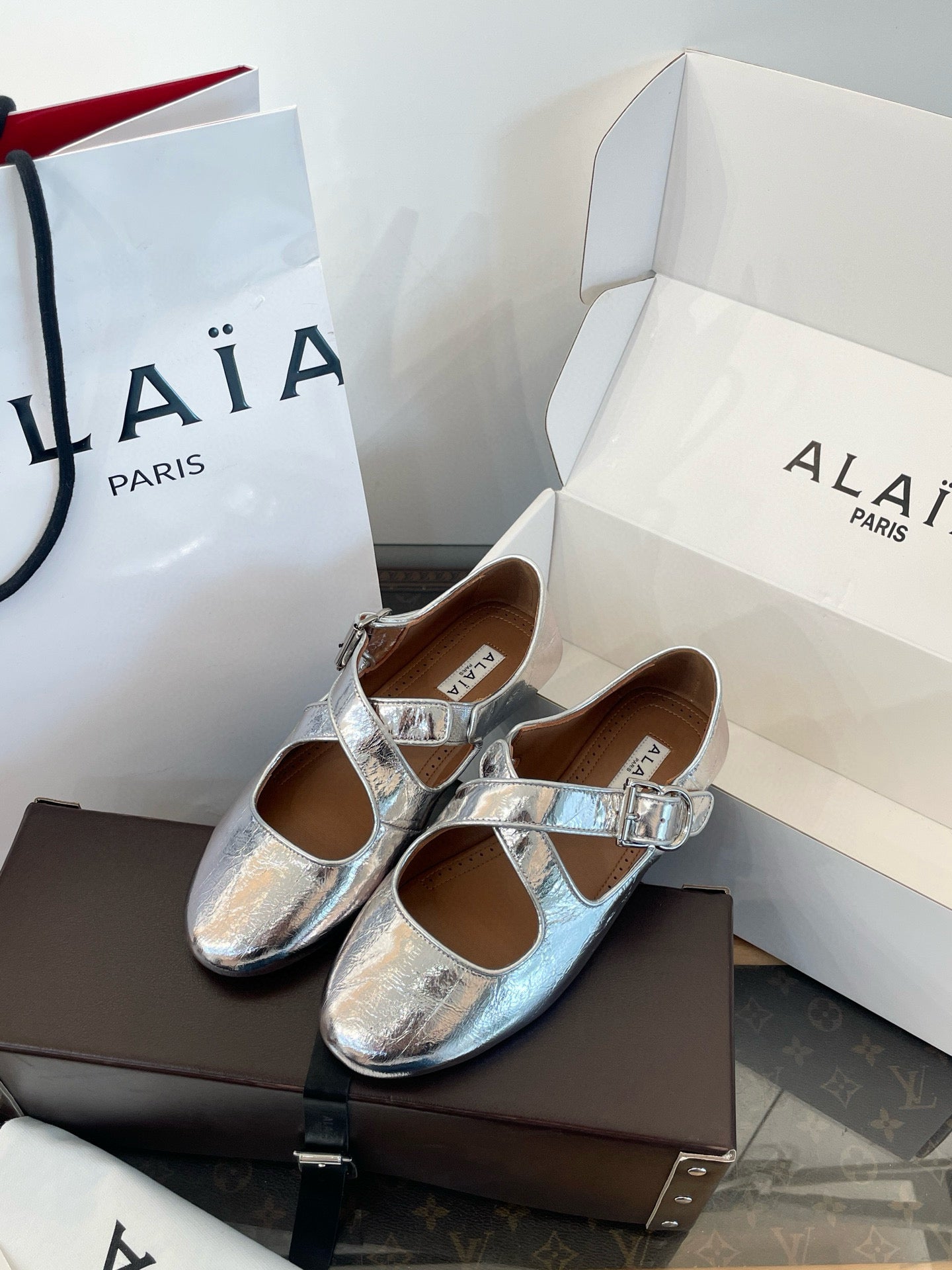 ALAIA BALLET FLATS