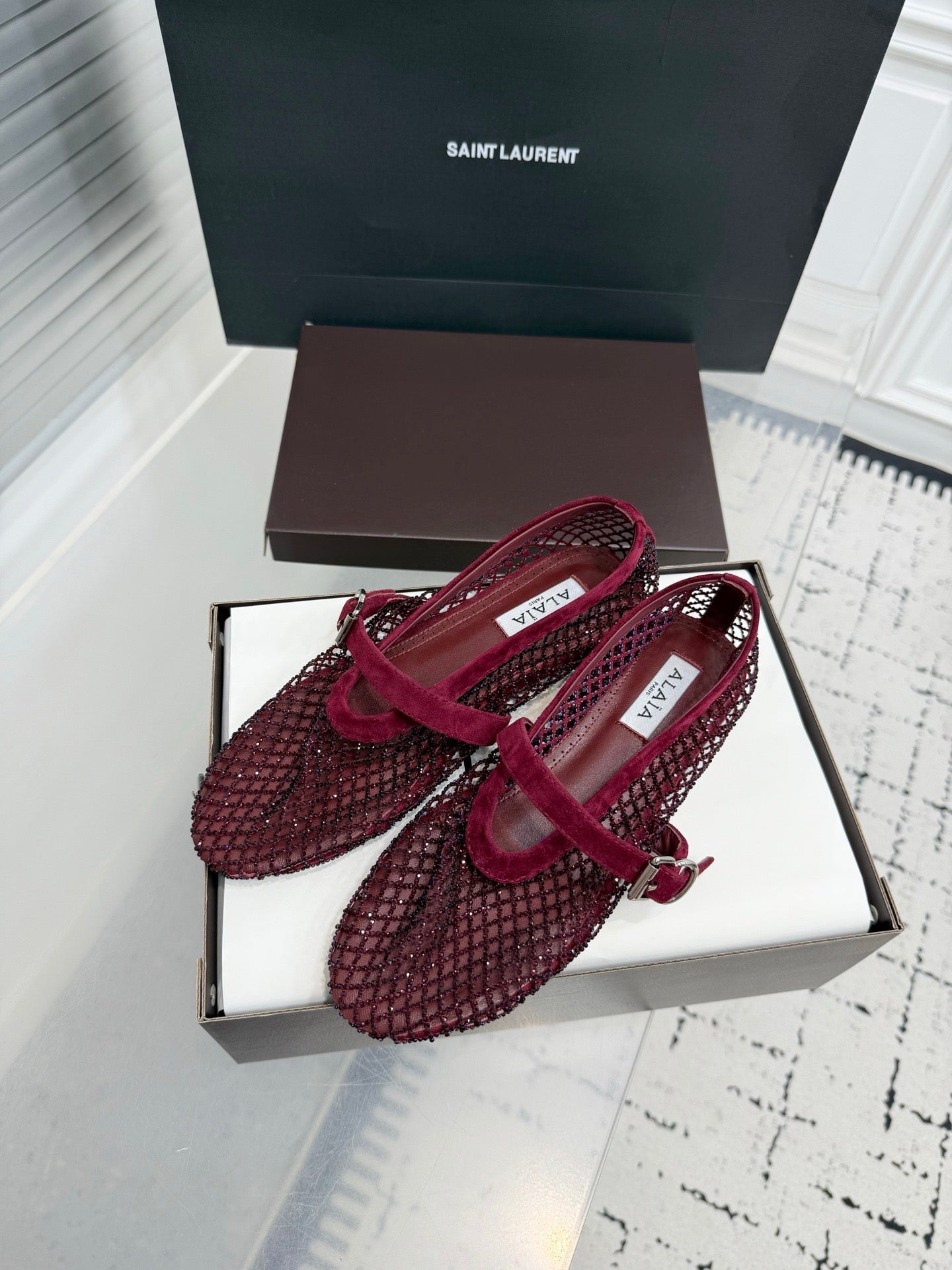 ALAIA BALLET FLATS
