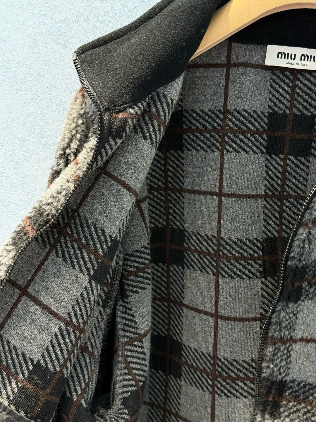 MIU M ZIP JACKET