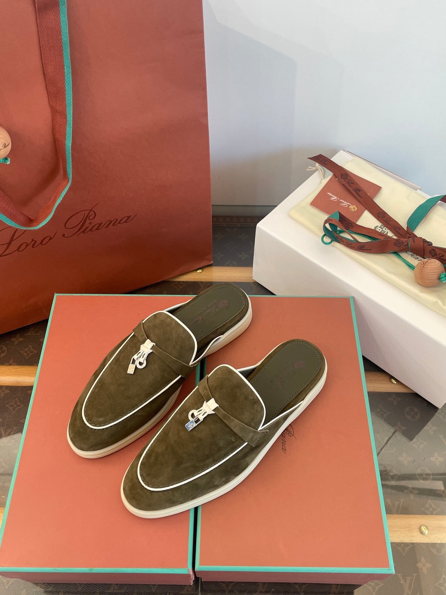 LORO P SUMMER CHARMS LOAFERS