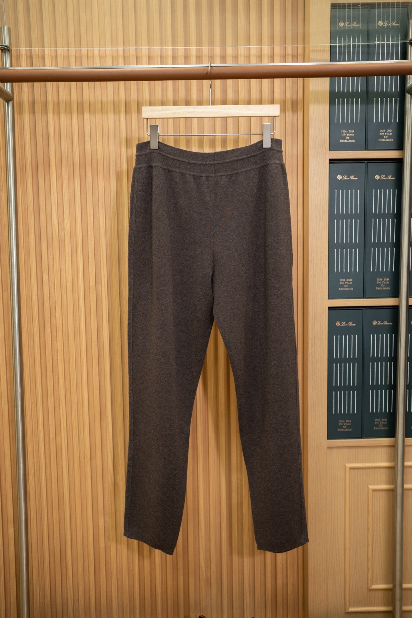 LORO P MERINO WOOL TROUSERS